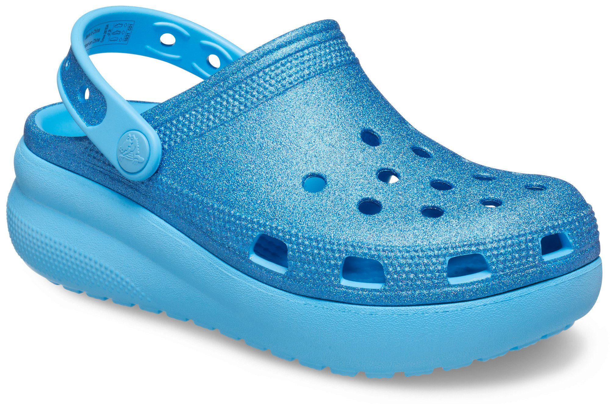 Schuhe Clogs Crocs Classic Crocs Glitter Cutie Clog K Clog mit Glitzer