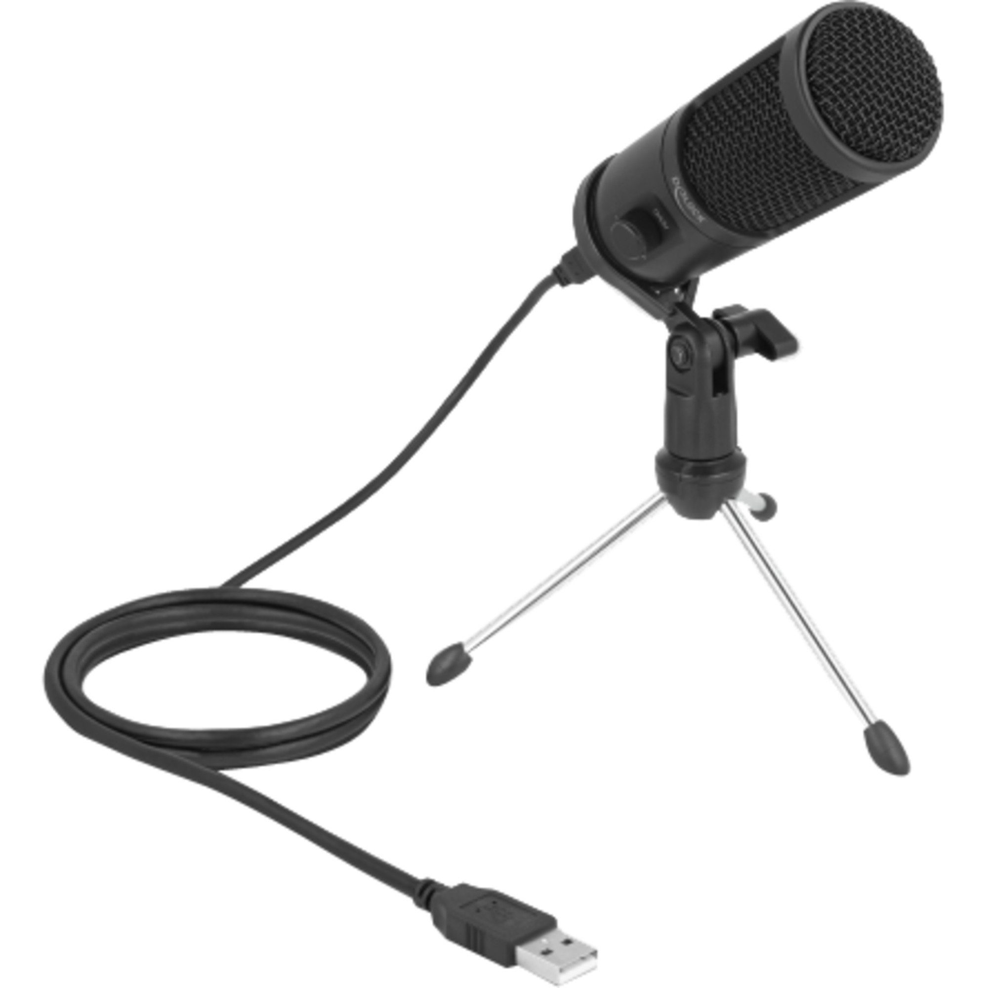 Mikrofon DeLOCK USB Kondensator Mikrofon