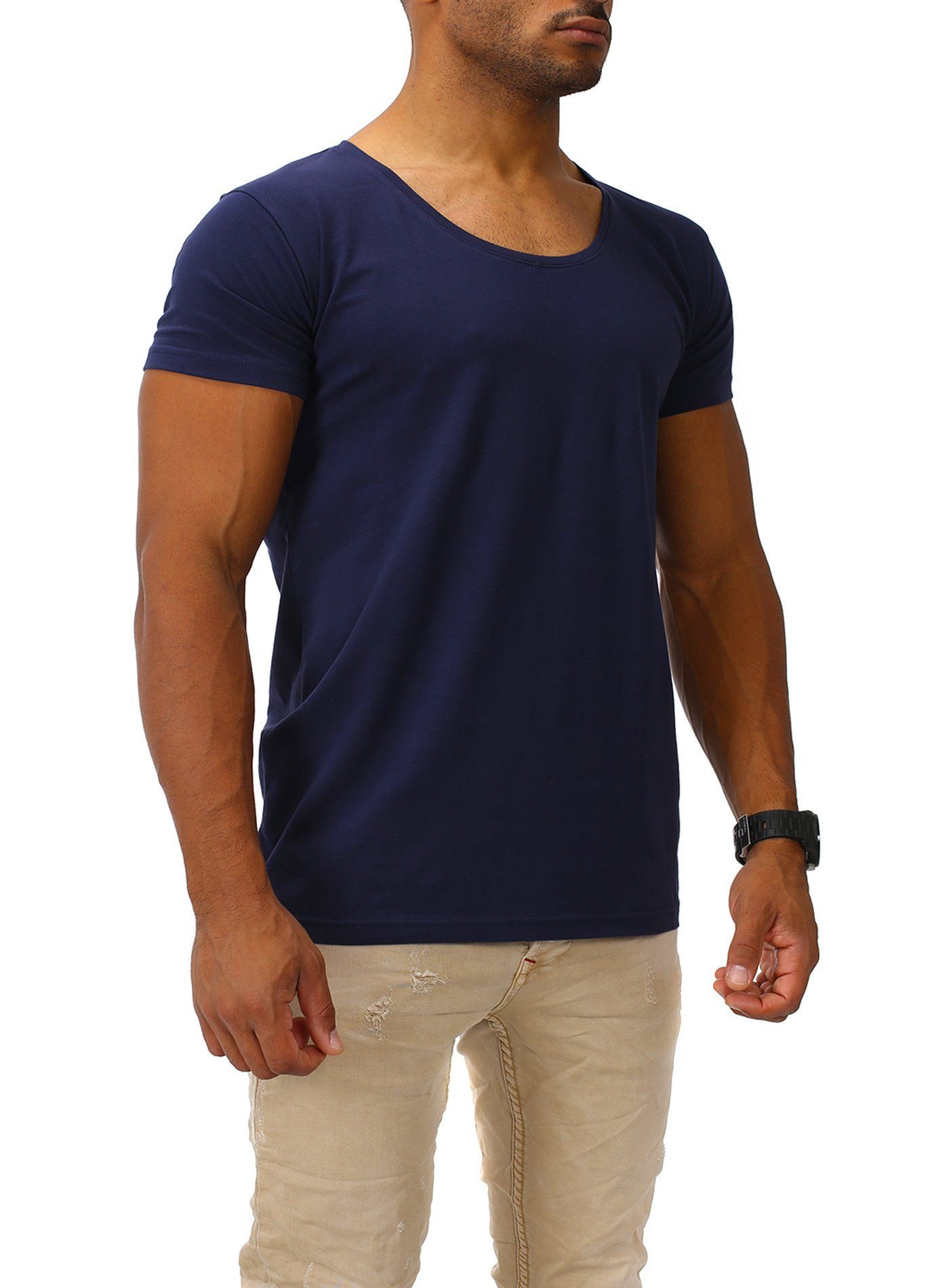 Joe Franks T-Shirt (1-tlg) mit Rundhalsausschnitt