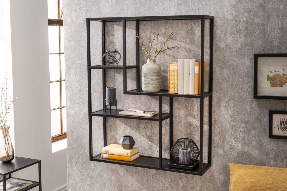 riess-ambiente Wandregal SLIM LINE 95cm schwarz, günstig online kaufen