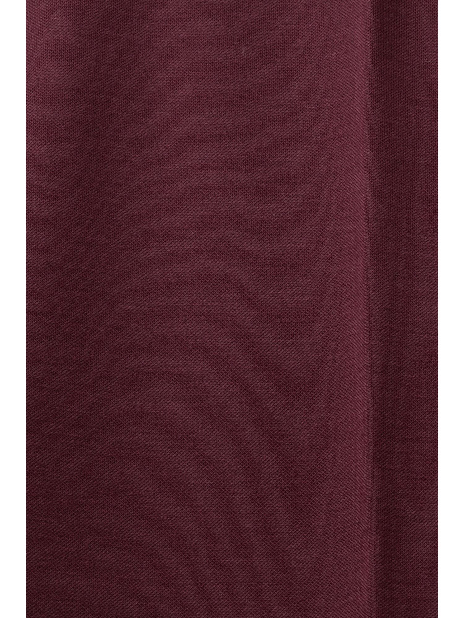 SPORTY Pants Stretch-Hose Mix Tapered AUBERGINE Match Collection & Esprit PUNTO