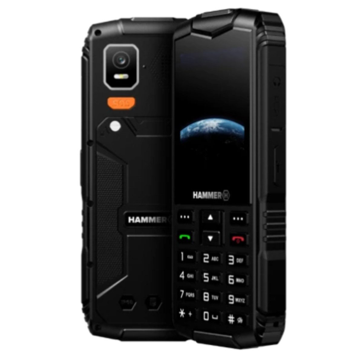 Hammer HAMMER Horizon LTE Outdoor Tastenhandy Dual SIM Schwarz Smartphone