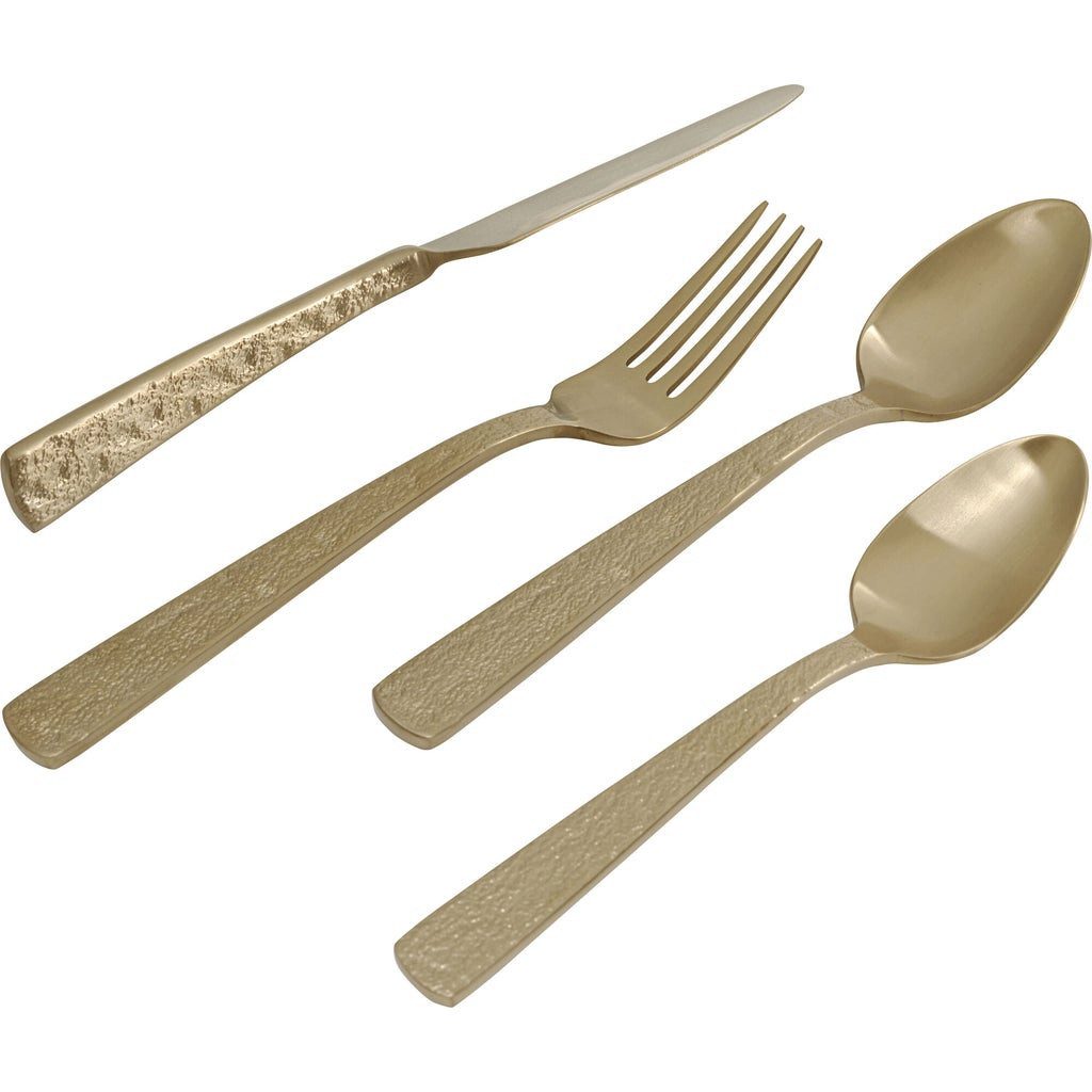 Kare Design Besteck-Set Alana (16-tlg), Edelstahl, 4 Personen