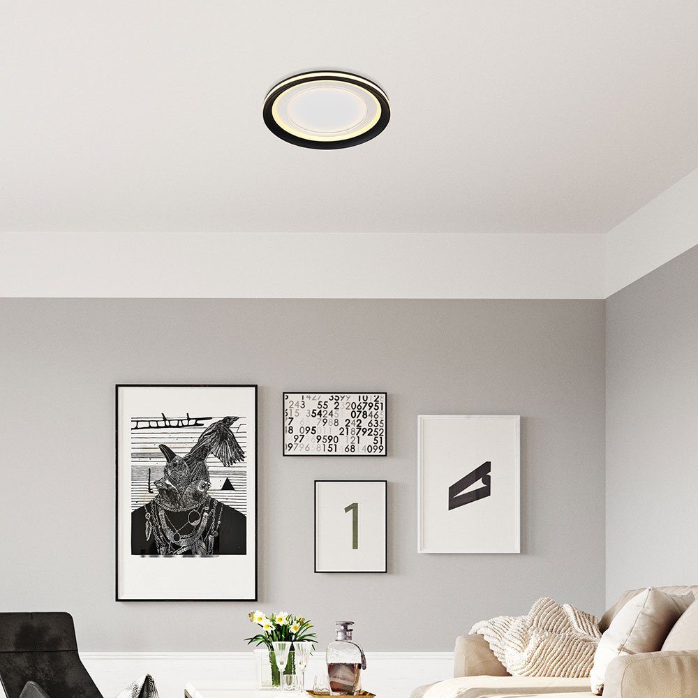 Wohnzimmerlampe Deckenlampe Globo D LED Deckenleuchte, LED 30 Deckenleuchte Crystal-Sand-Effekt