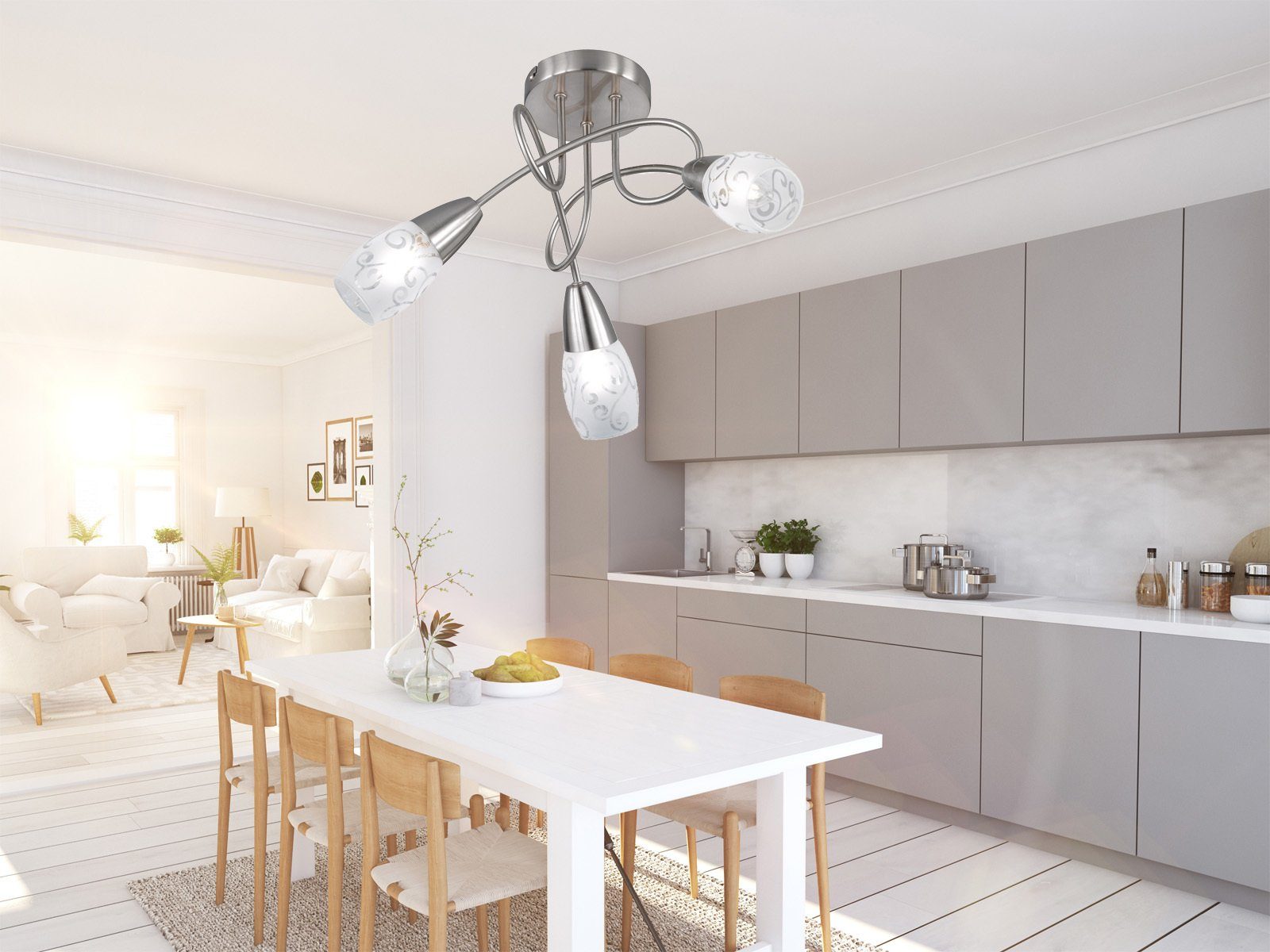 meineWunschleuchte LED Deckenspot, Spot für Schlafzimmer