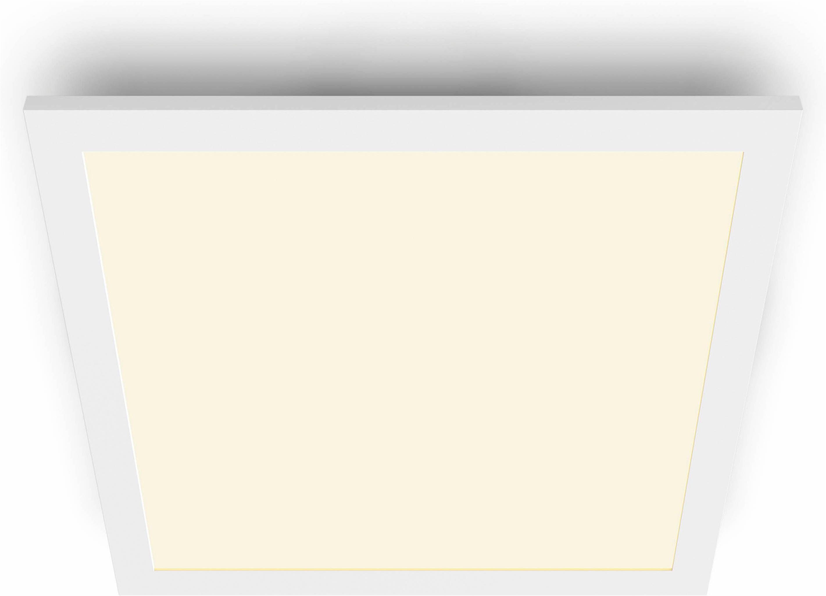 Philips LED Deckenleuchte Touch SceneSwitch quadratisch 12W 2700K weiß, LED fest integriert, Warmweiß