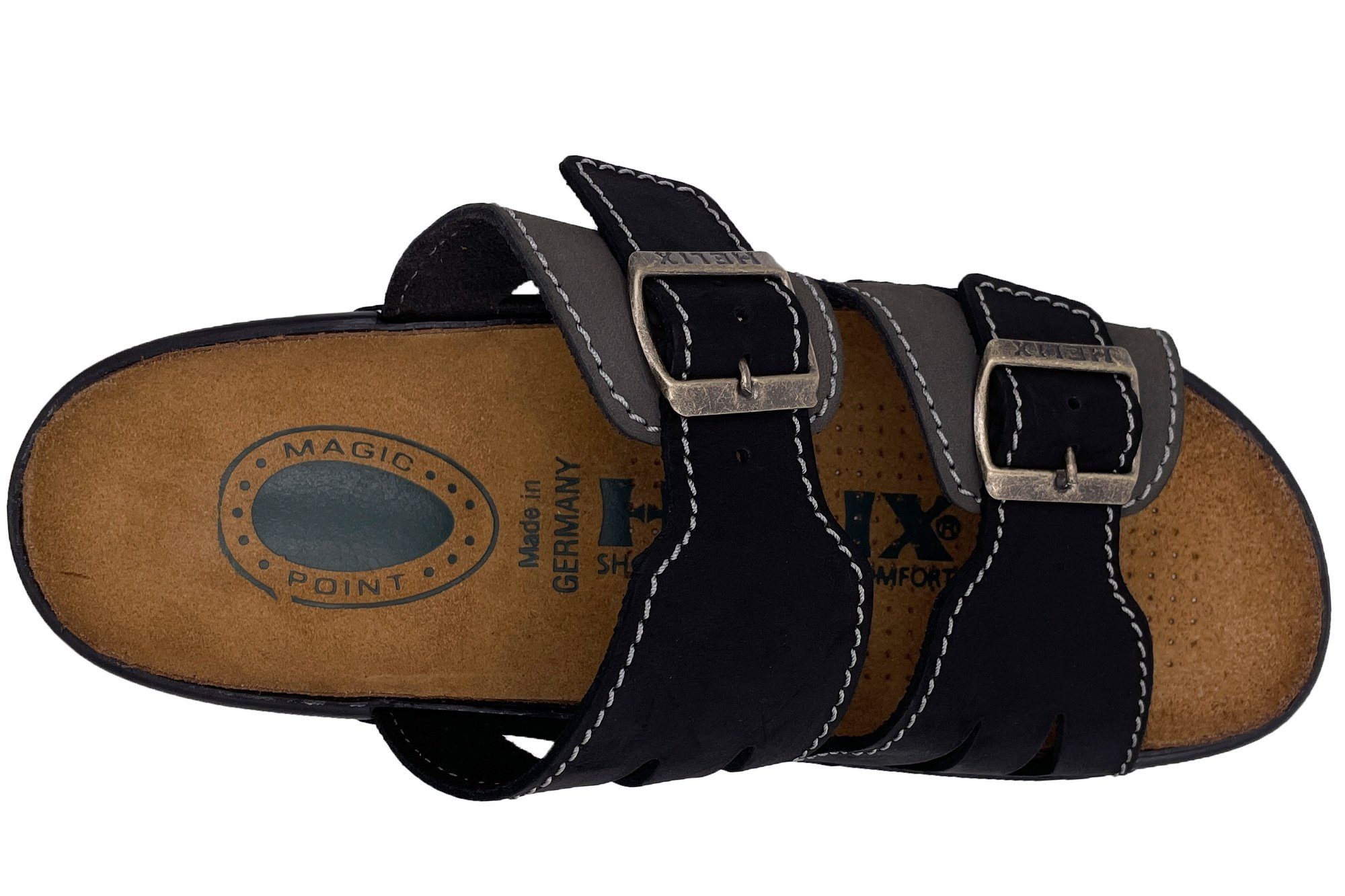 Helix Herren Leder Pantolette Pantolette 54011-55 günstig online kaufen