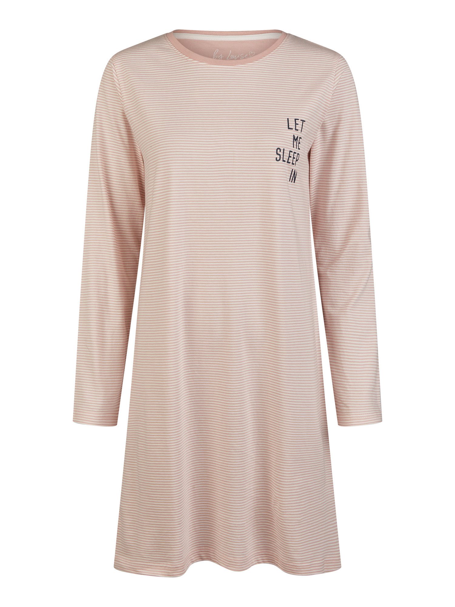 By Louise Sleepshirt Classic Schlafshirt Nachthemd Loungewear gemütlich und günstig online kaufen