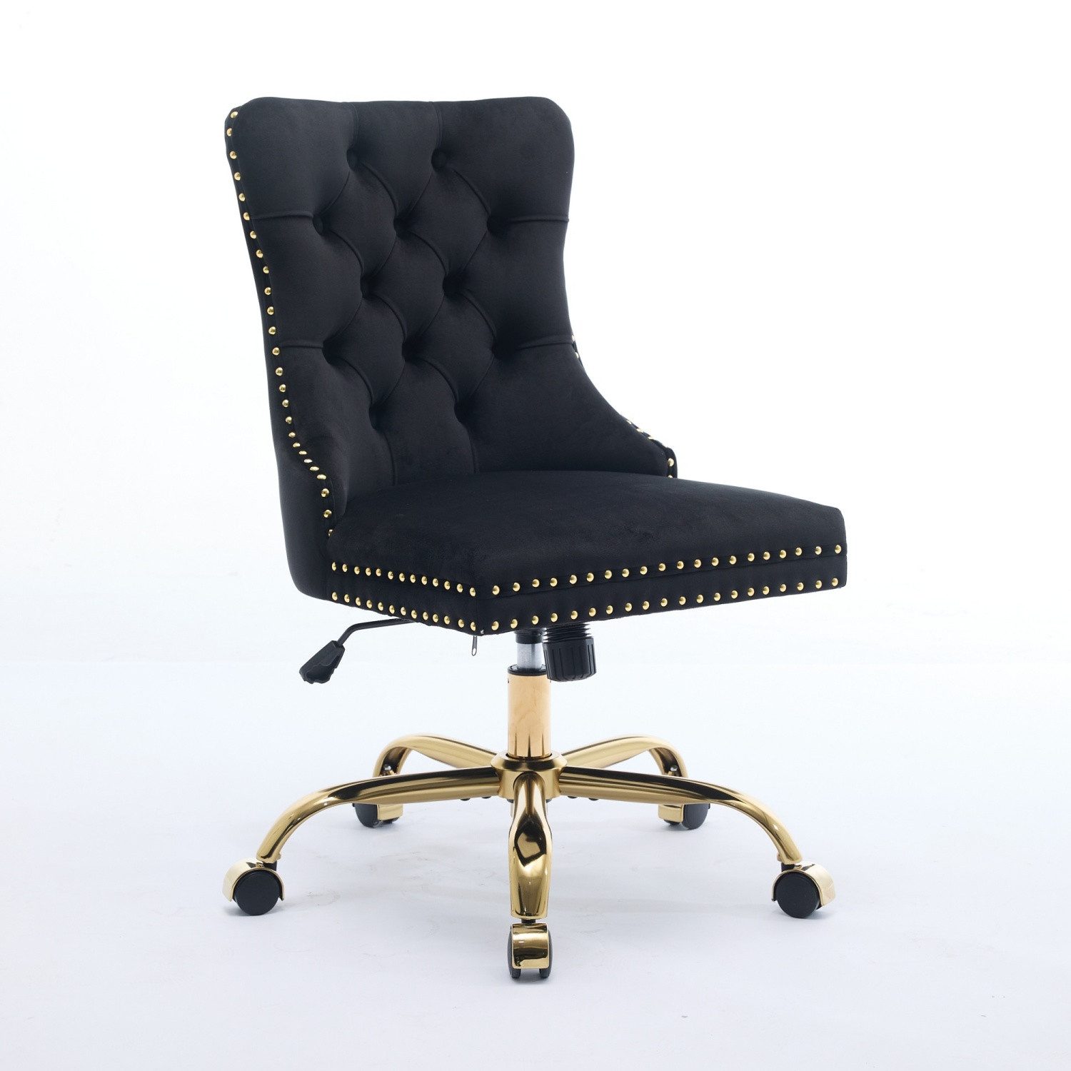 ANYSUN Bürostuhl Bürostuhl Samt,Homeoffice Stuhl,Schreibtischstuhl mit Rollen (Schminktisch Stuhl Höhenverstellbar,Schreibtischstuhl, 1 St), für Studie,Büro,Schlafzimmer,Bis,Arbeitszimmer