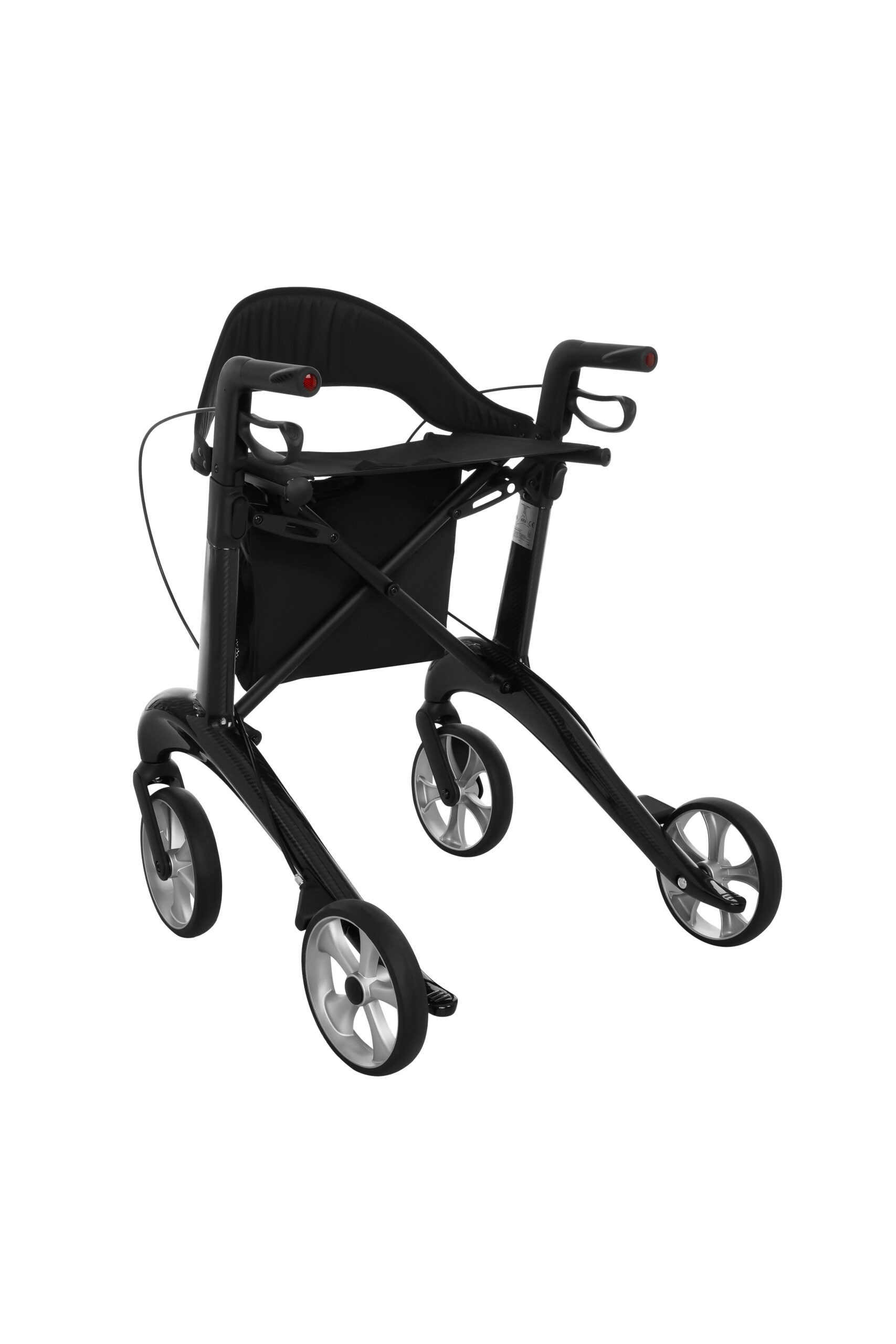 Antar Rollator Carbon ultraleicht 5,5 kg, Softreifen – faltbar und belastbar