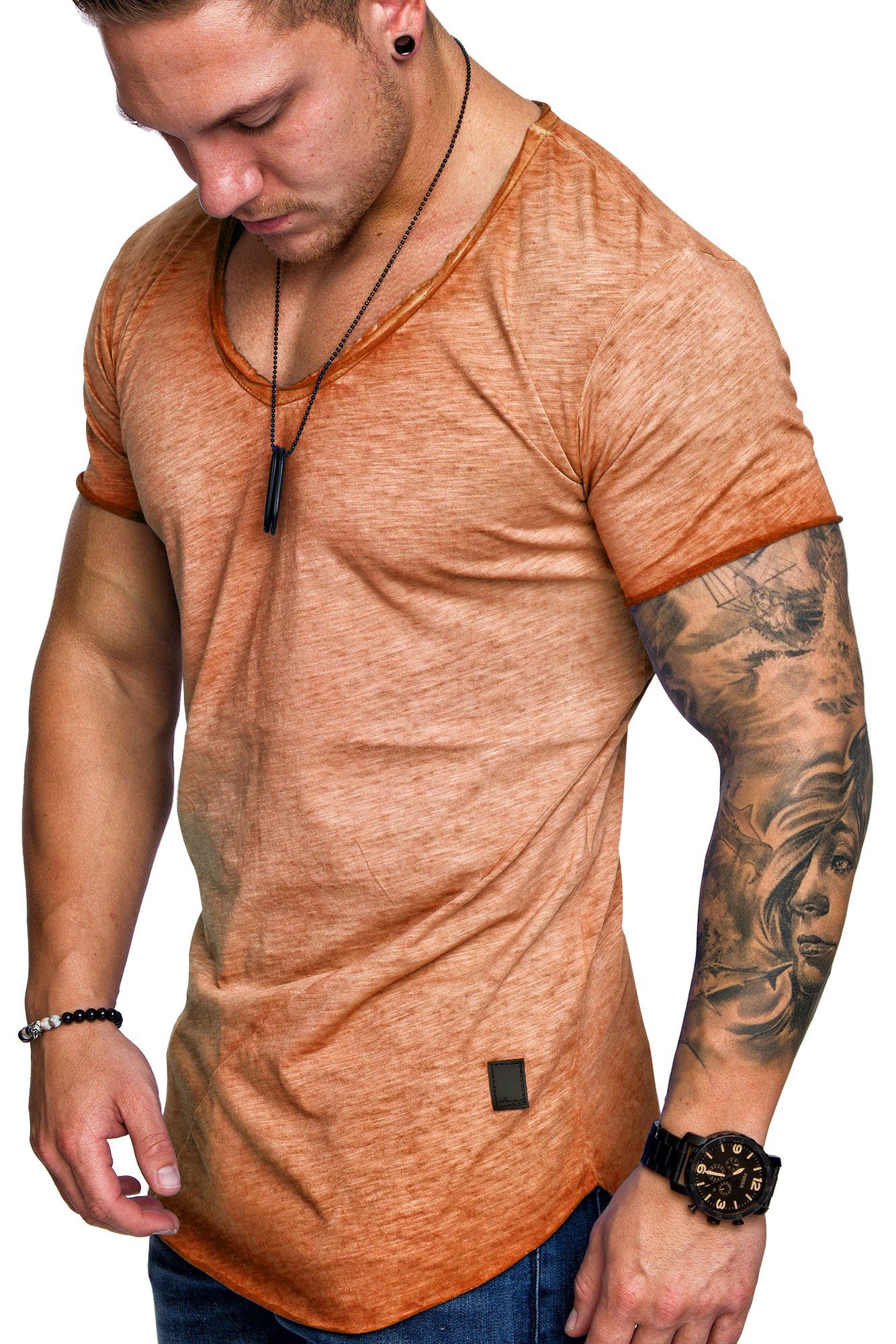 Amaci&Sons T-Shirt SAN FRANCISCO Herren Oversize günstig online kaufen