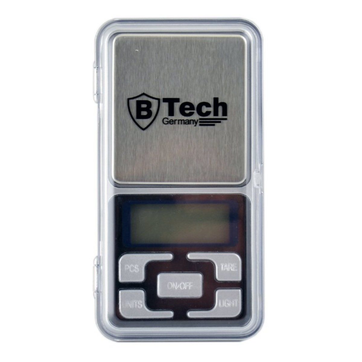 B-Tech Präzisionswaage Digitale Präzisionswaage 500g / 0,1g - Feinwaage mit LCD-Display, 6 Maßeinheiten & Tara-Funktion – Bild 2 von 3