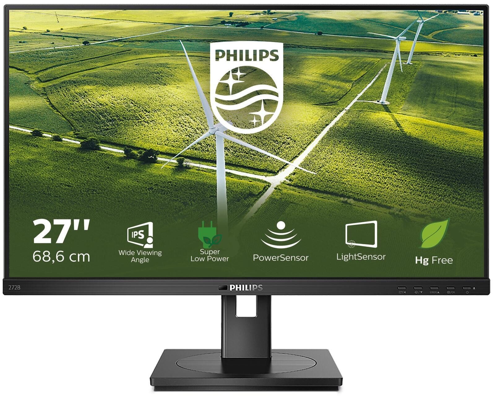Philips Philips 272B1G LCD-Monitor (1920 x 1080, 4 ms Reaktionszeit, 75 Hz, IPS Panel)
