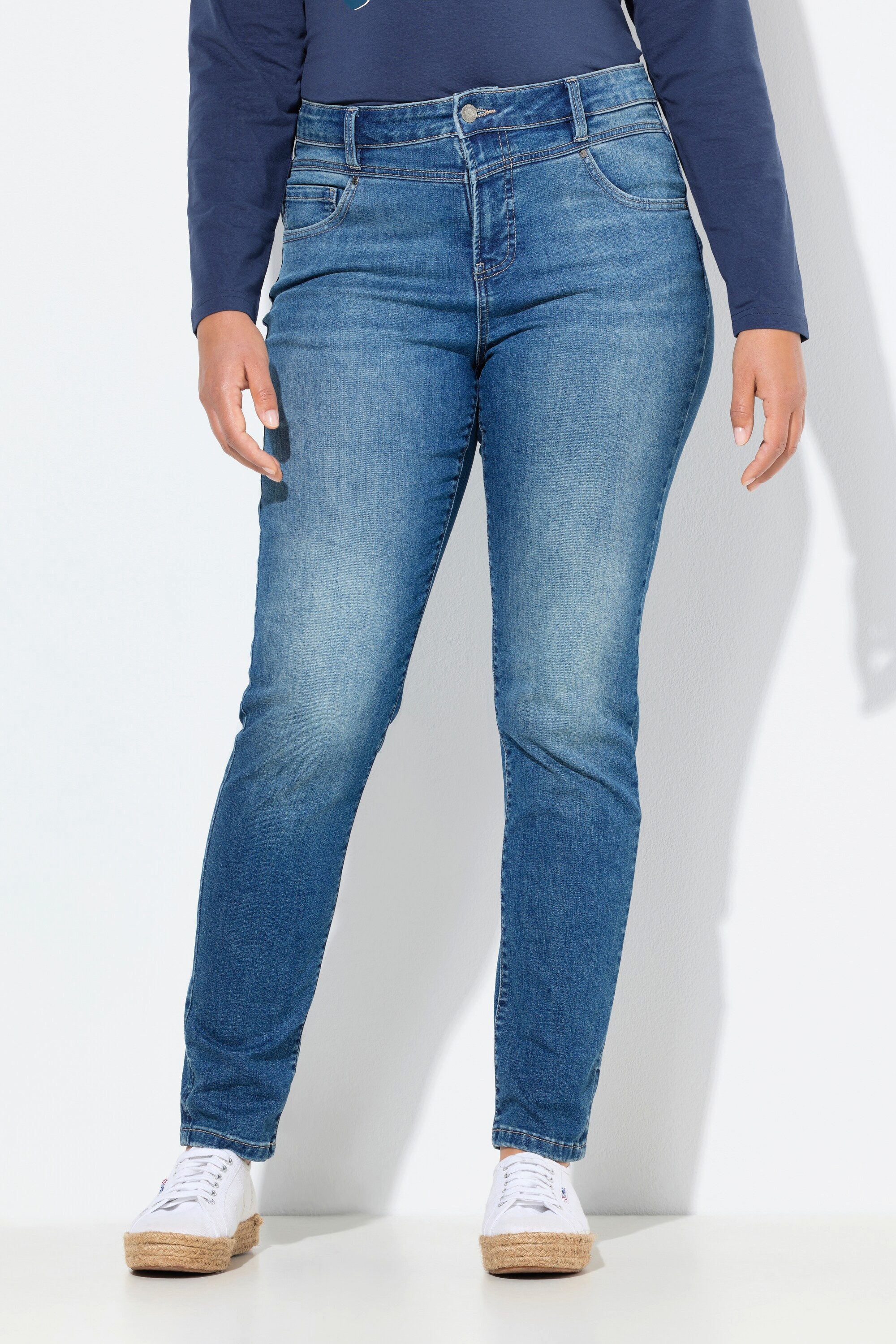 Laurasøn Röhrenjeans High Waist Jeans Slim günstig online kaufen