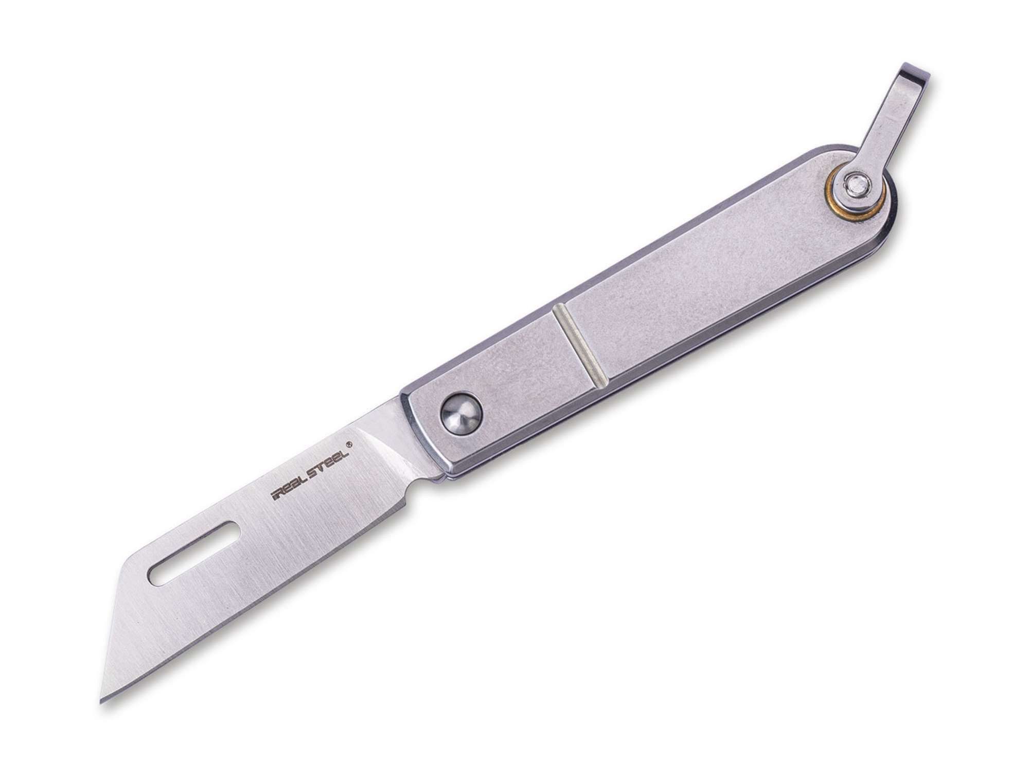 Real Steel Taschenmesser Real Steel Baby Barlow Satin
