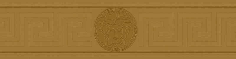 A.S. Création Vinyltapete, Versace Home Barock Bordüre Gold 935222 Borte Luxus Vlies Designer Tapete Design