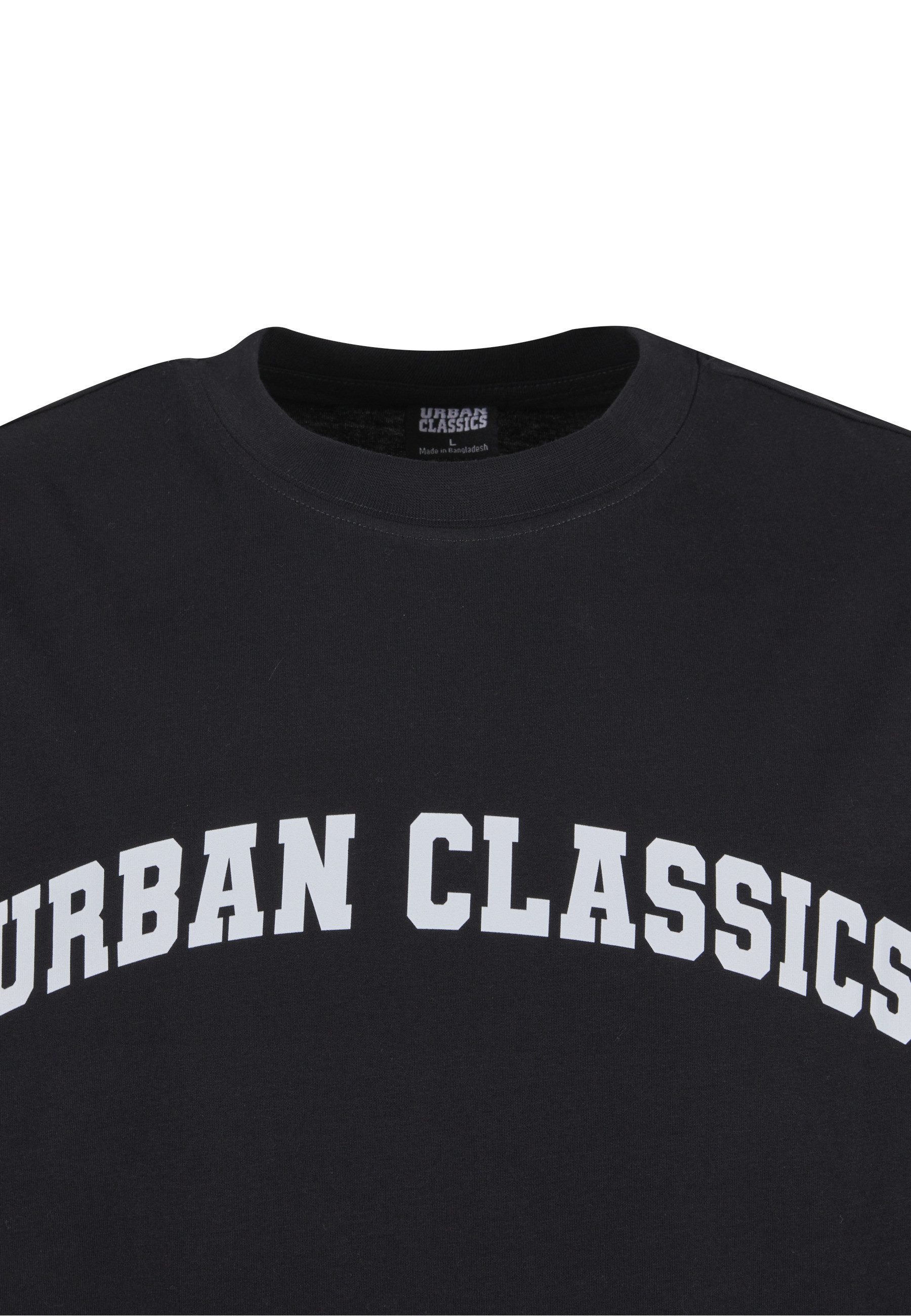 URBAN CLASSICS T-Shirt Urban Classics UC College Logo Tall Tee (1-tlg)