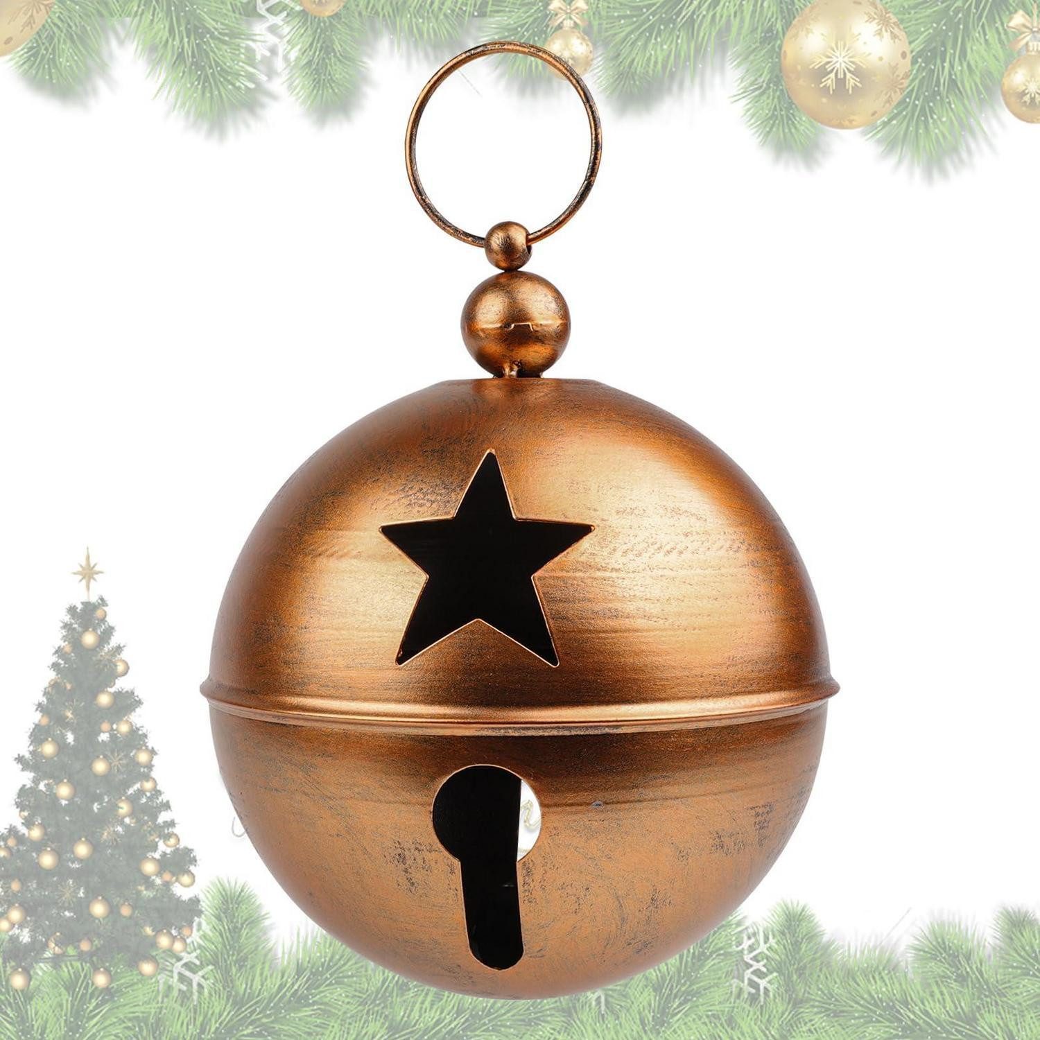 LuxusKollektion Christbaumschmuck Weihnachtsglocken golden