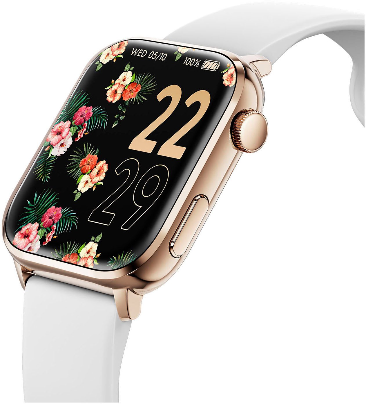 ice-watch ICE smart 2.0 - 1.96 Smartwatch, Armbanduhr, Damenuhr, Silikonarmband, Bluetooth