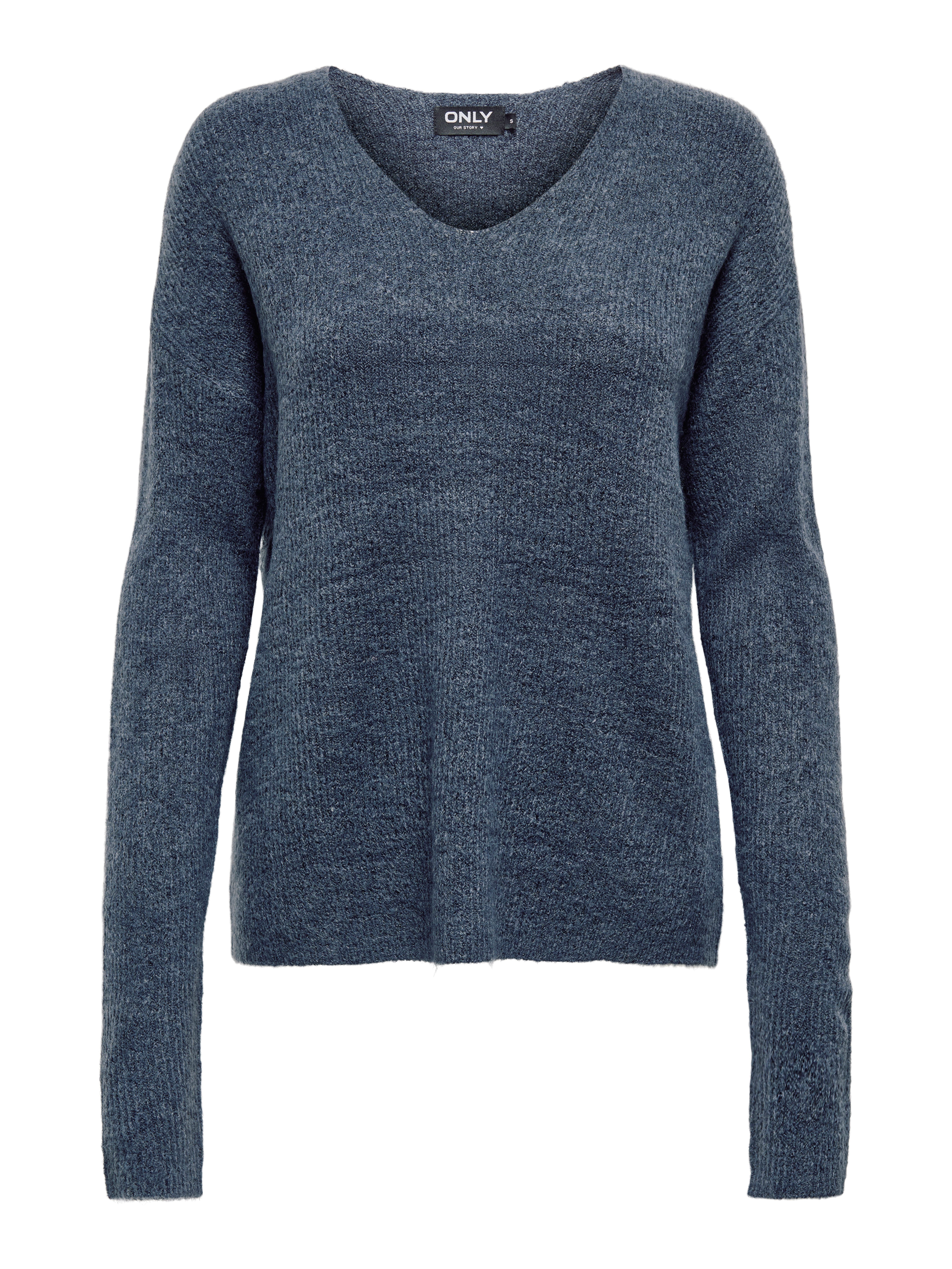 ONLY V-Ausschnitt-Pullover ONLCAMILLA V-NECK L/S PULLOVER KNT NOOS günstig online kaufen