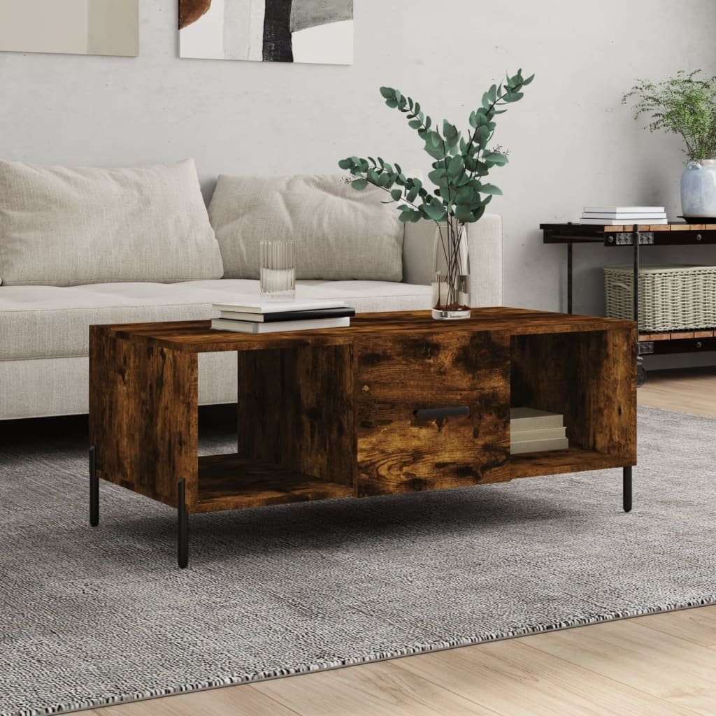 vidaXL Couchtisch Couchtisch Räuchereiche 102x50x40 cm Holzwerkstoff (1-St) Räuchereiche | Räuchereiche