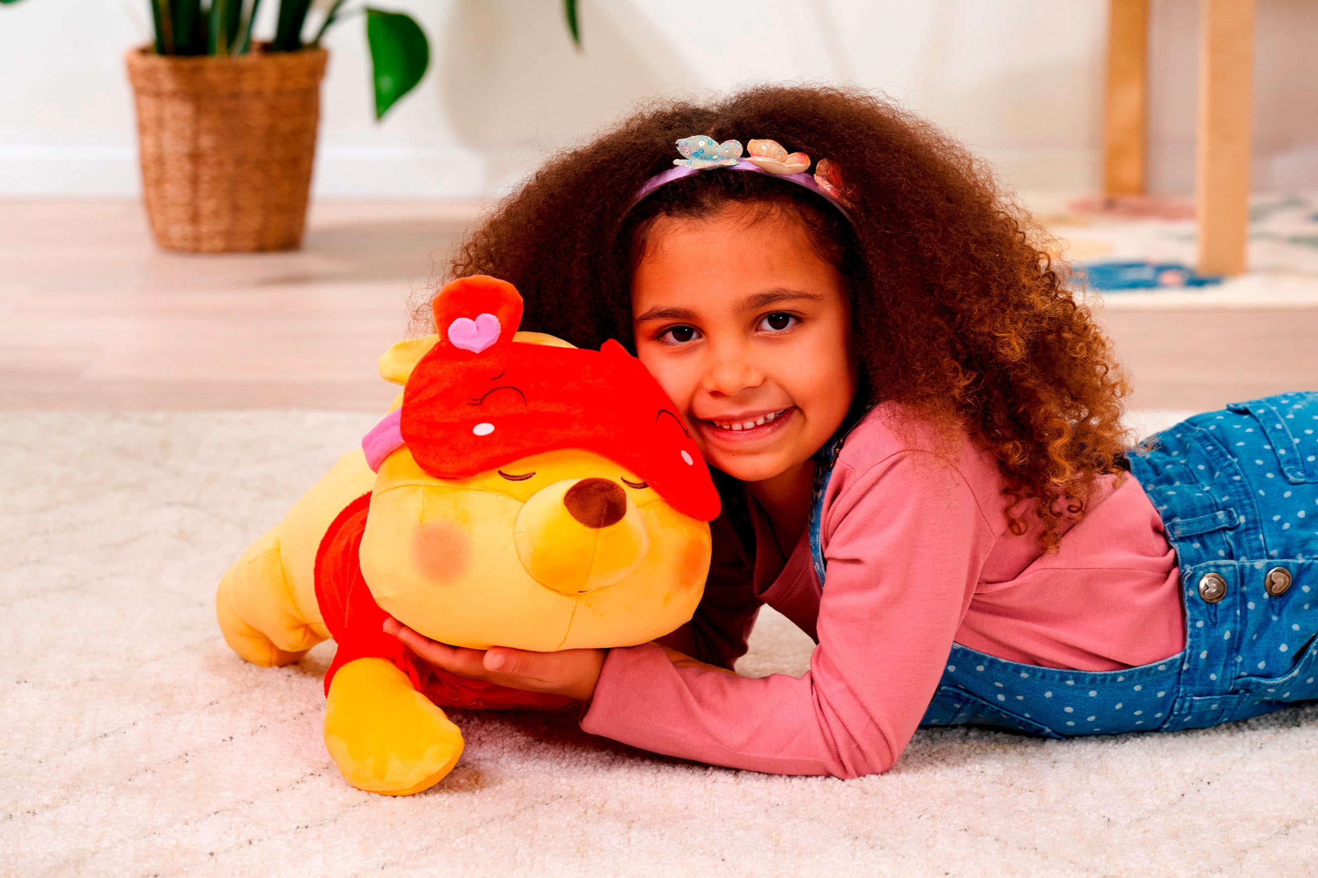 SIMBA Kuscheltier Disney Snuglets, Wellbeing Pooh 40 cm