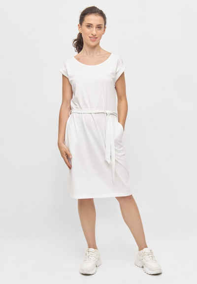 Bench. Jerseykleid Kleid off_white