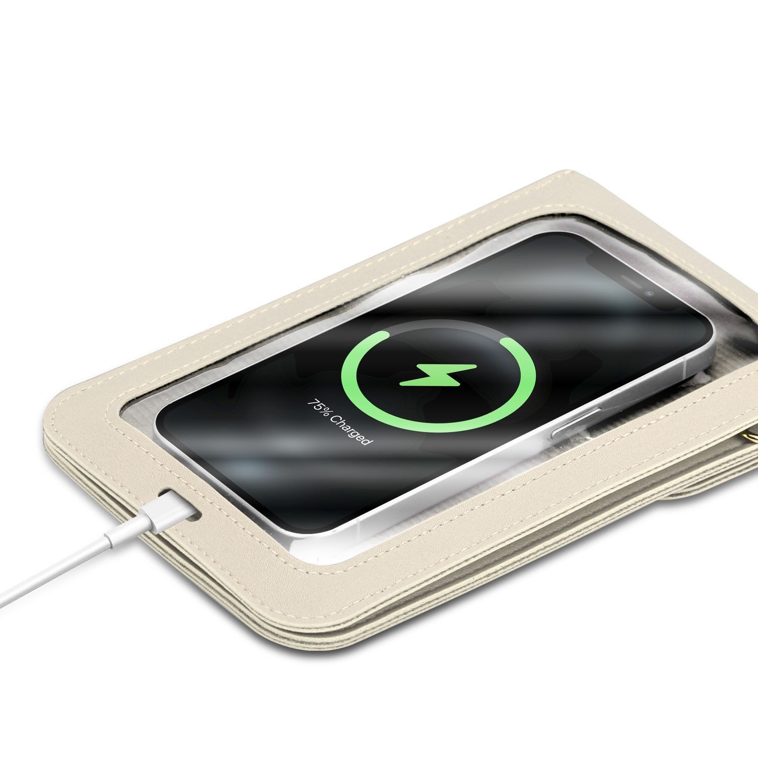 Cadorabo Handytasche für Motorola EDGE 40 PRO (1-tlg), Hülle Handytasche zum Umhängen Damen Handtasche Handyfach PU Leder