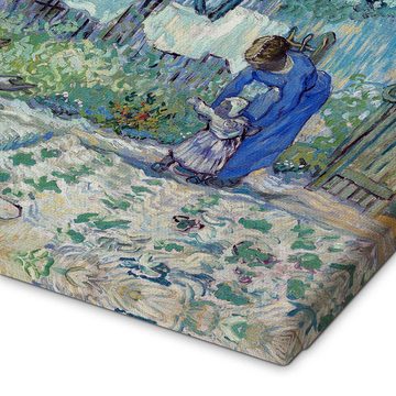Posterlounge Leinwandbild Vincent van Gogh, Erste Schritte (nach Millet), Wohnzimmer Malerei