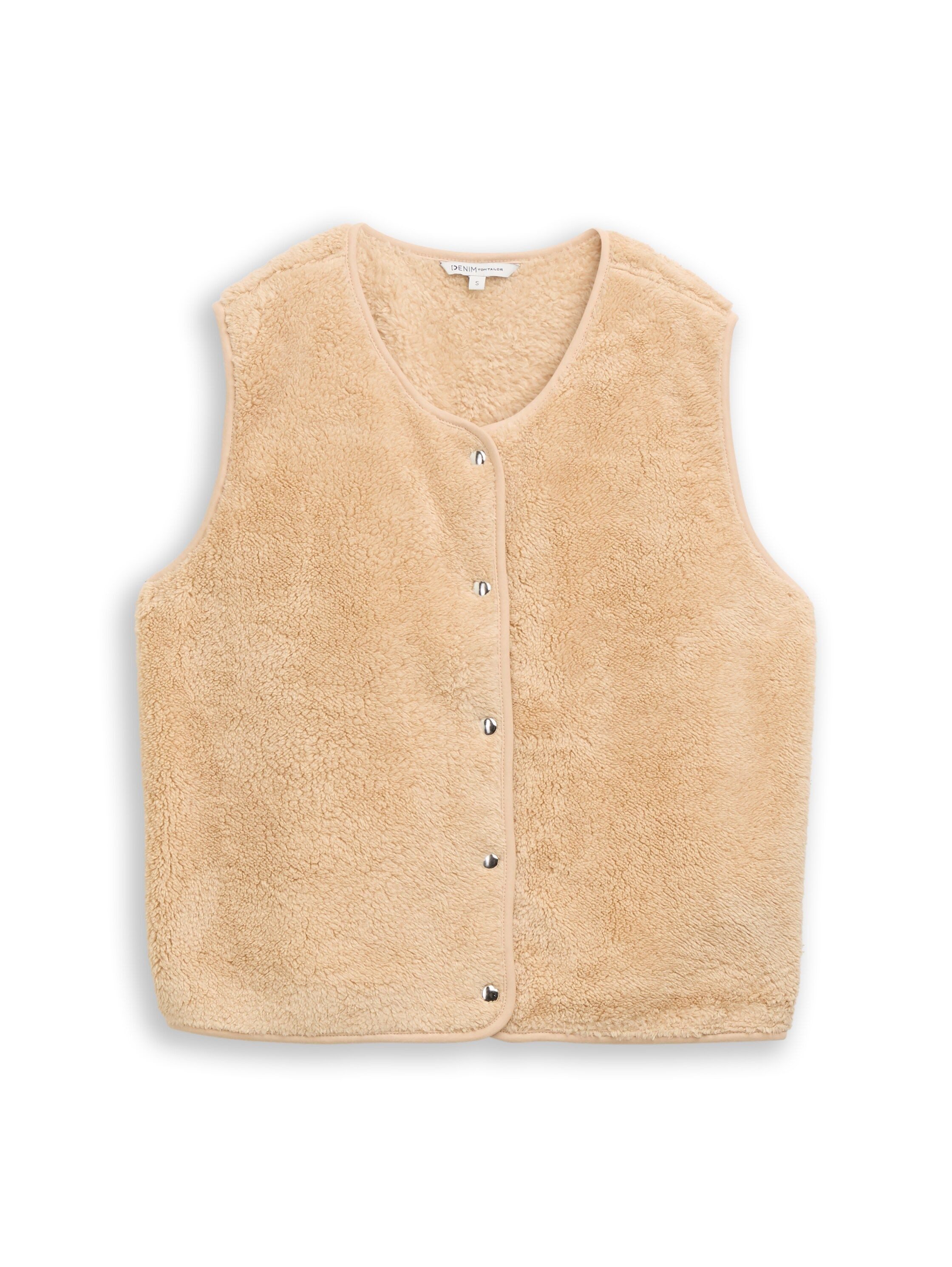 TOM TAILOR Fellweste günstig online kaufen