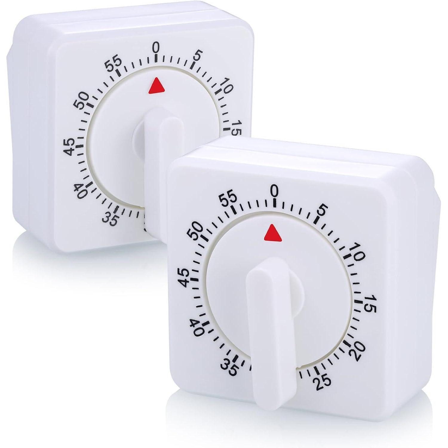 LuxusKollektion Eieruhr Küchentimer Kurzzeitwecker mit Lautem Alarm und Eieruhr