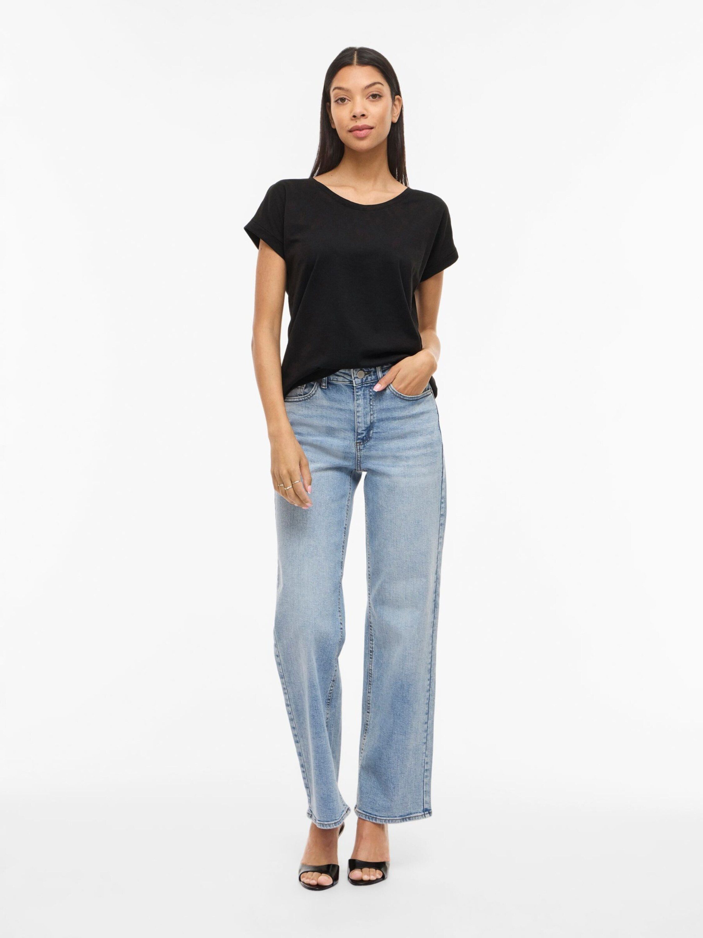 Vila T-Shirt VIDreamers (1-tlg) Plain/ohne Details – Bild 5 von 5