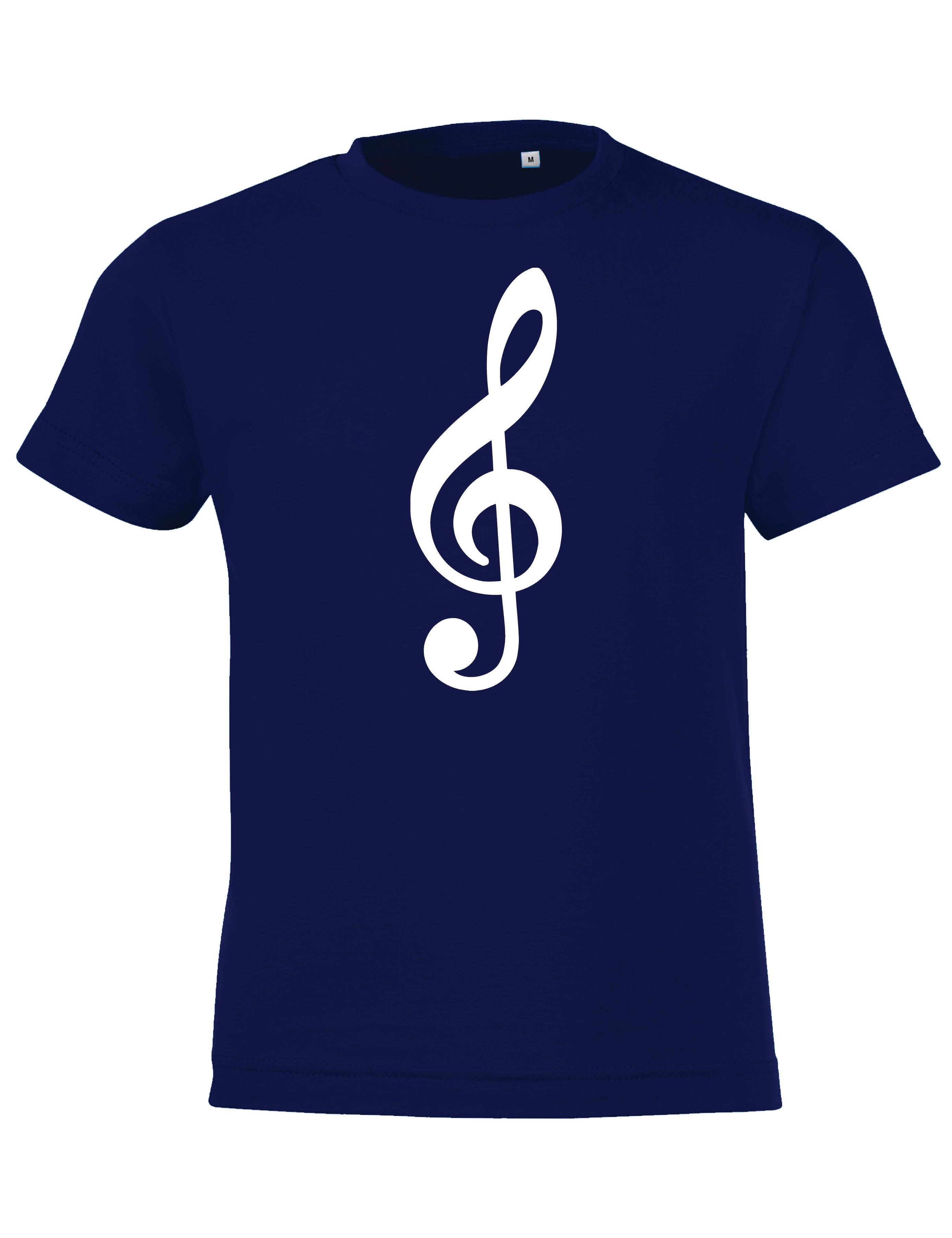 T-Shirt Notenschlüssel Kinder T-Shirt