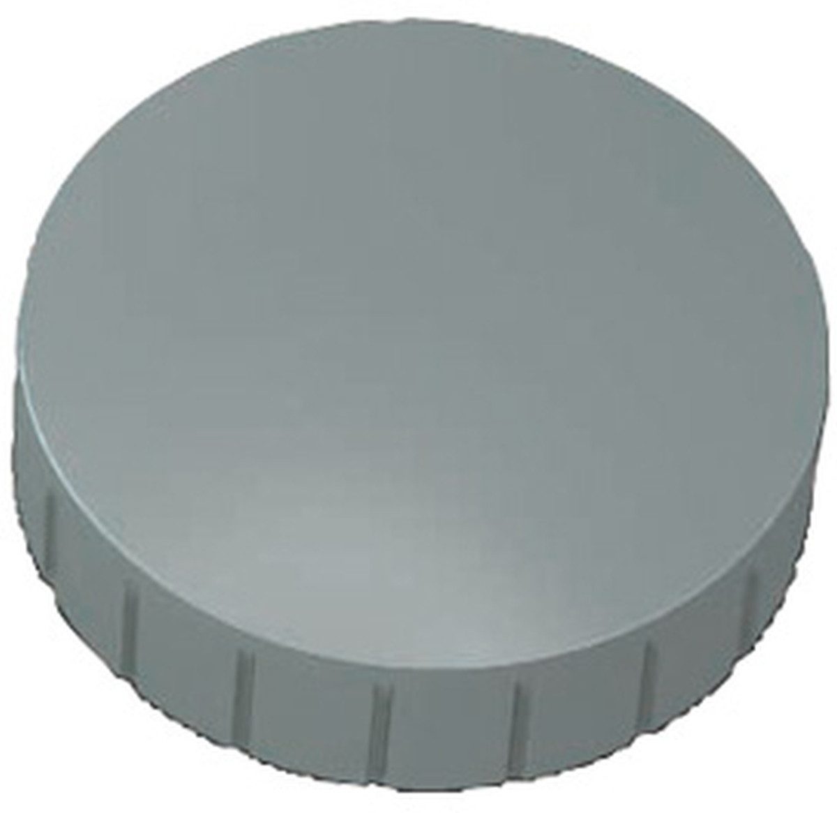 MAUL Magnet Rundmagnet Solid 38 mm 2,5 kg Haftkraft 10 Stück grau