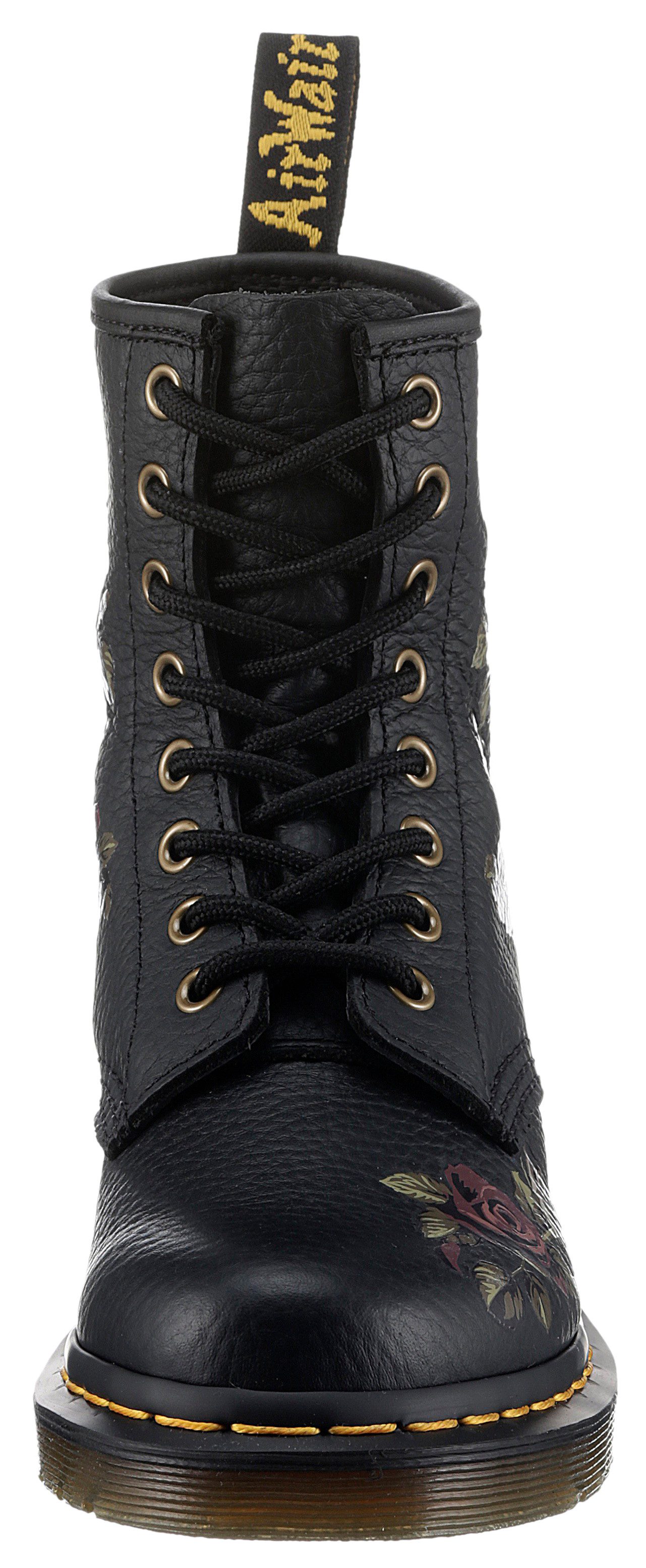 DR. MARTENS 1460 Decayed Schnürstiefel Chunky Boots, Plateau Schuh, Boots mit Blockabsatz