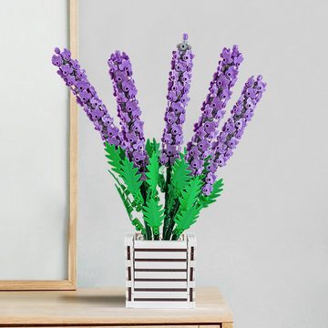 Kunstbonsai Blumenstrauß-Bausatz, Mini-Pflanzenserie, kreative Geschenke, leben, Geeignet für Erwachsene, Jugendliche und Kinder, Möbeldekoration