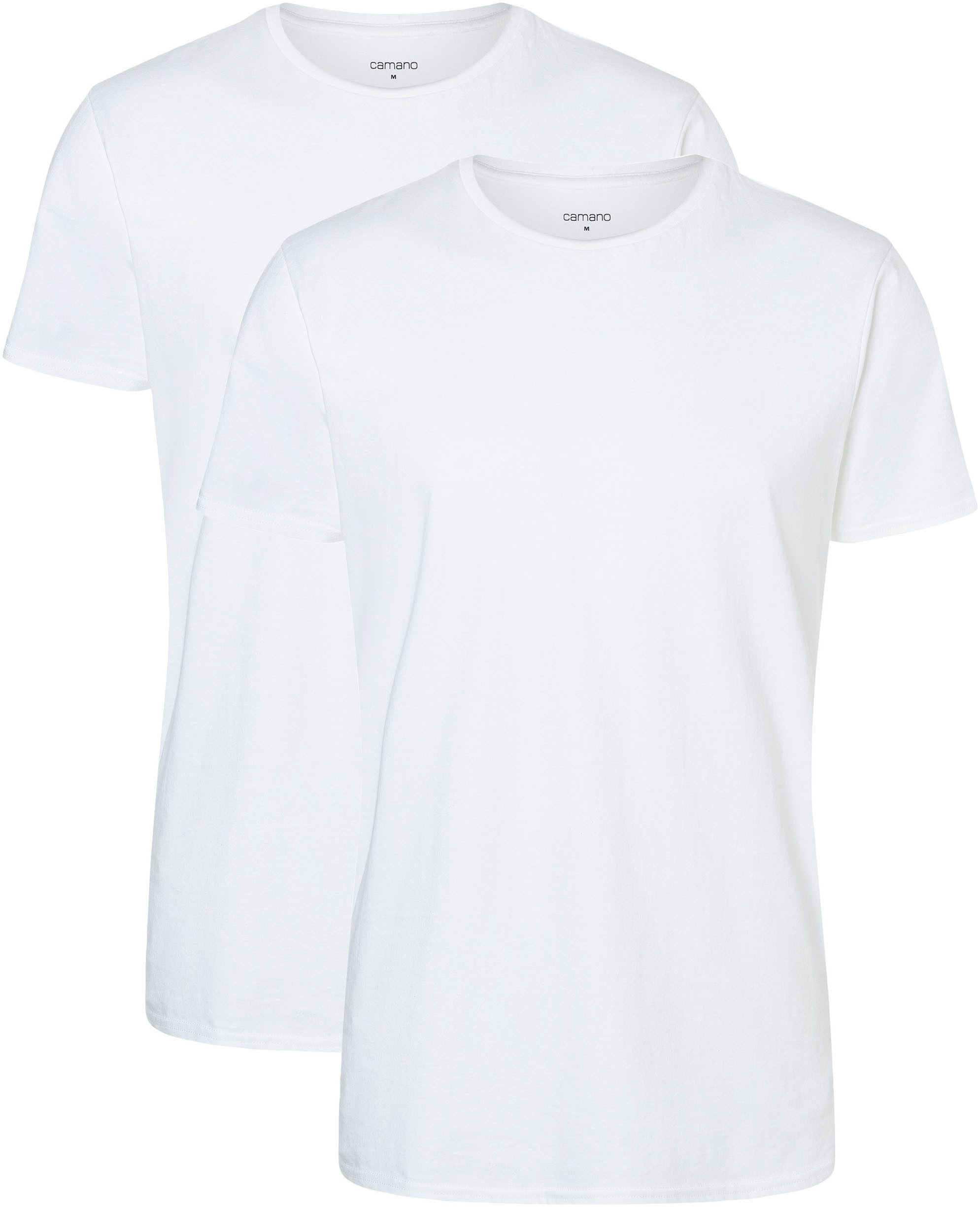 Camano T-Shirt comfort (2er Pack) mit Rundhalsausschnitt