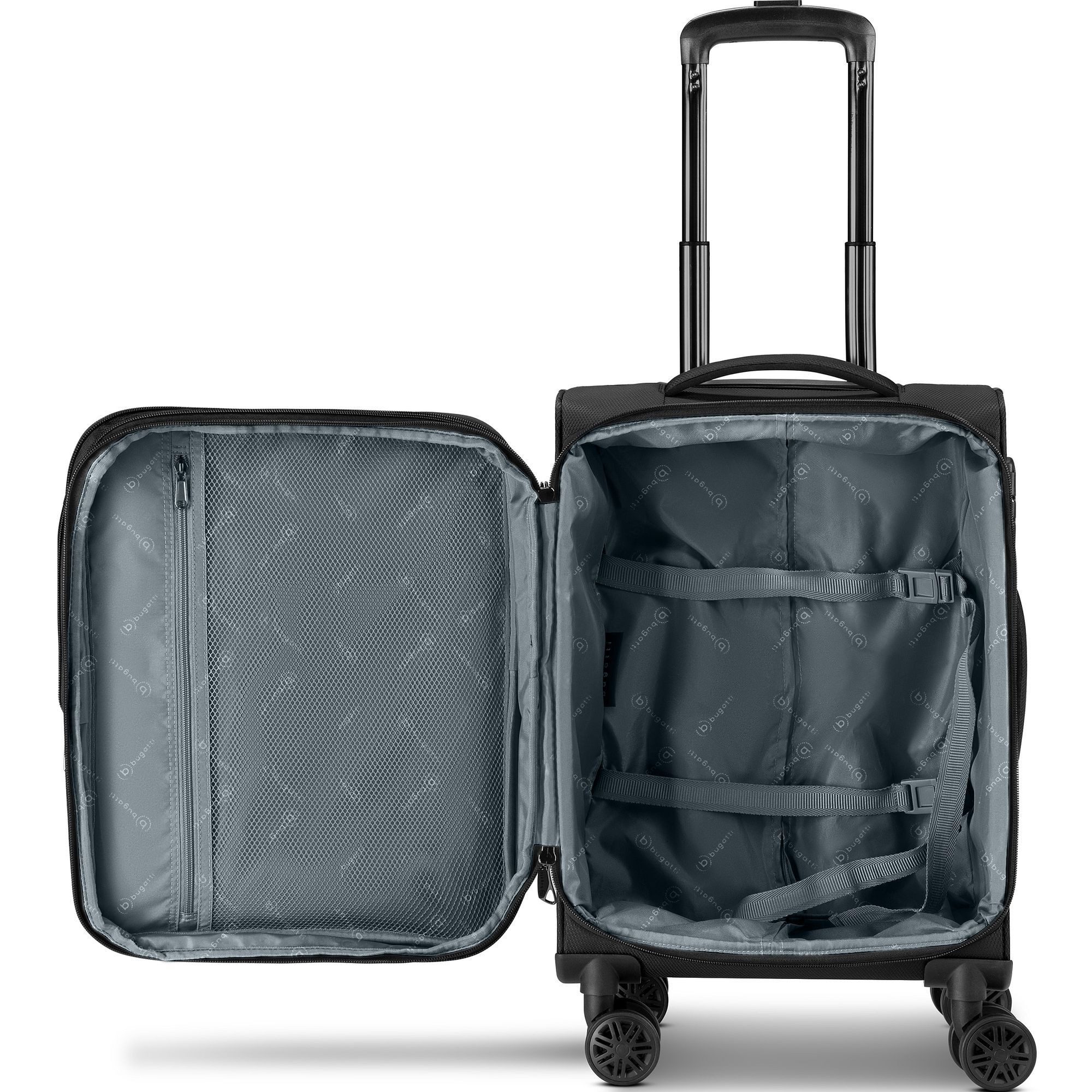 bugatti Handgepäck-Trolley Valencia Soft, 4 Rollen, Polyester