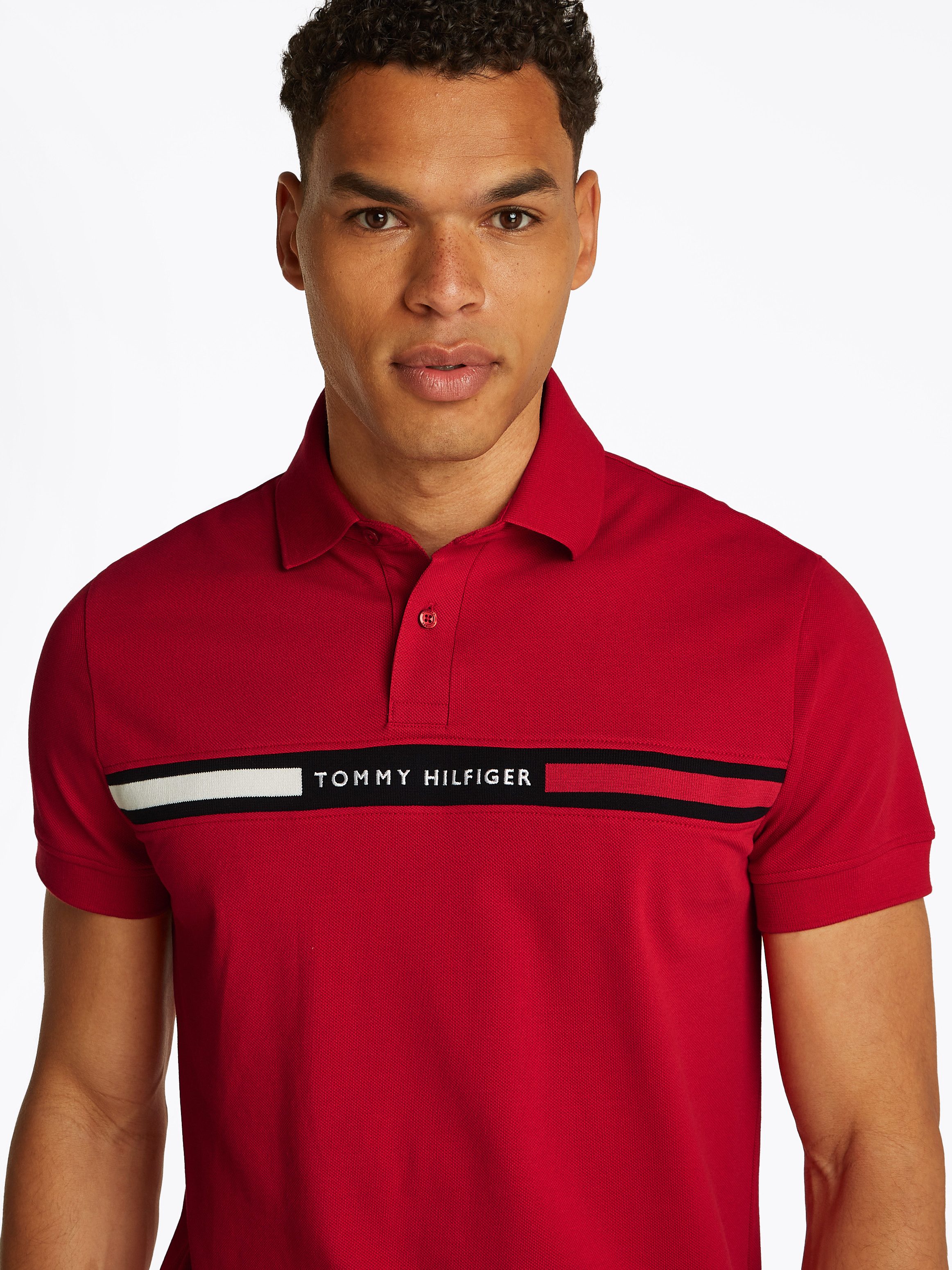 Tommy Hilfiger Poloshirt HILFIGER CHEST INSERT REG POLO günstig online kaufen