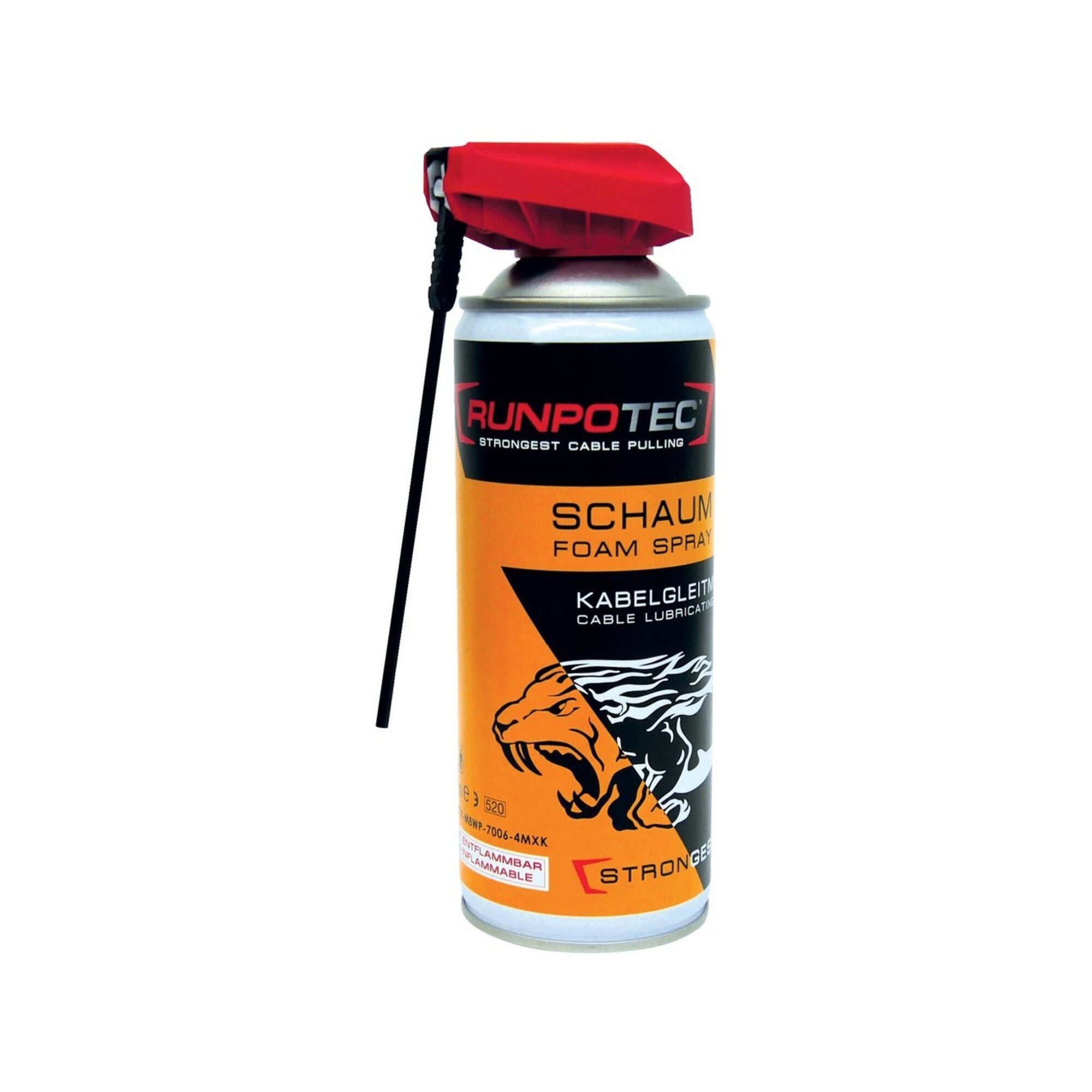 RUNPOTEC Universalöl Runpotec Kabelgleitmittel 400 ml Dose Schaum