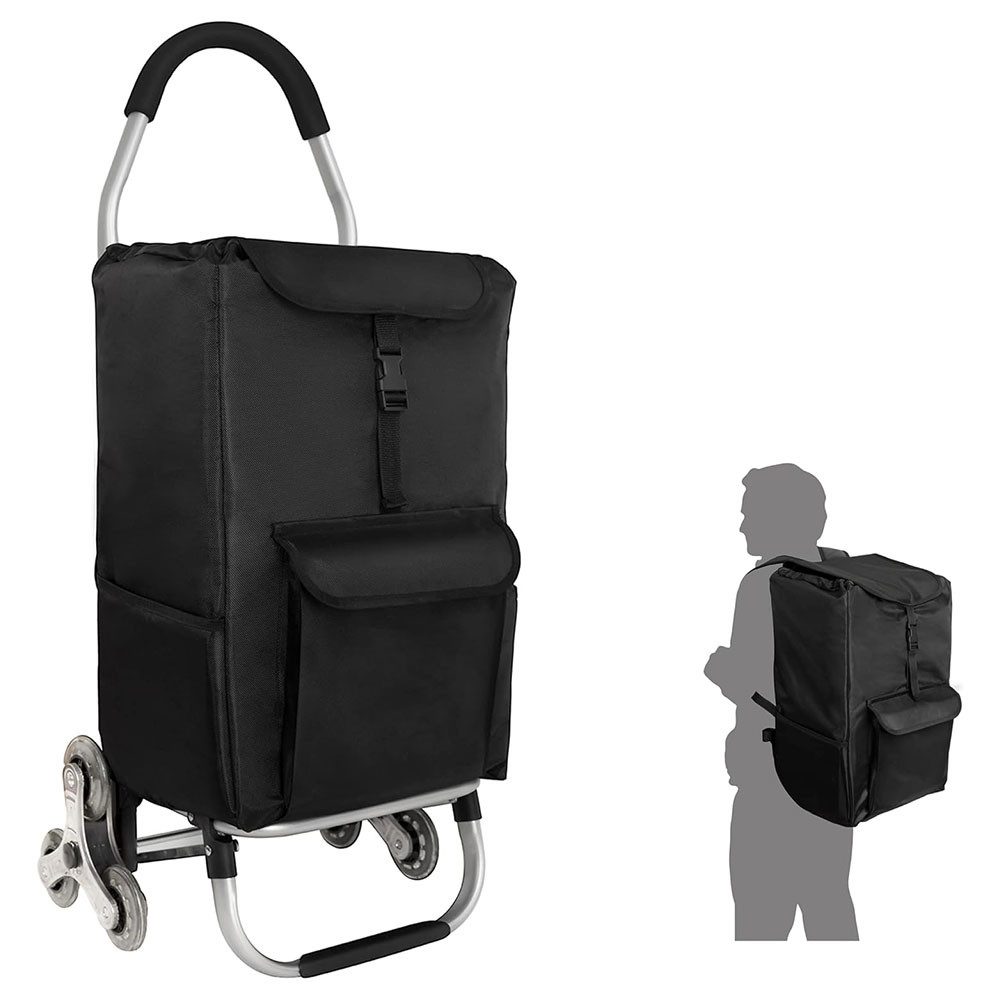 Einkaufstrolley Einkaufstrolley mit Korb, Einkaufswagen, Treppensackkarre