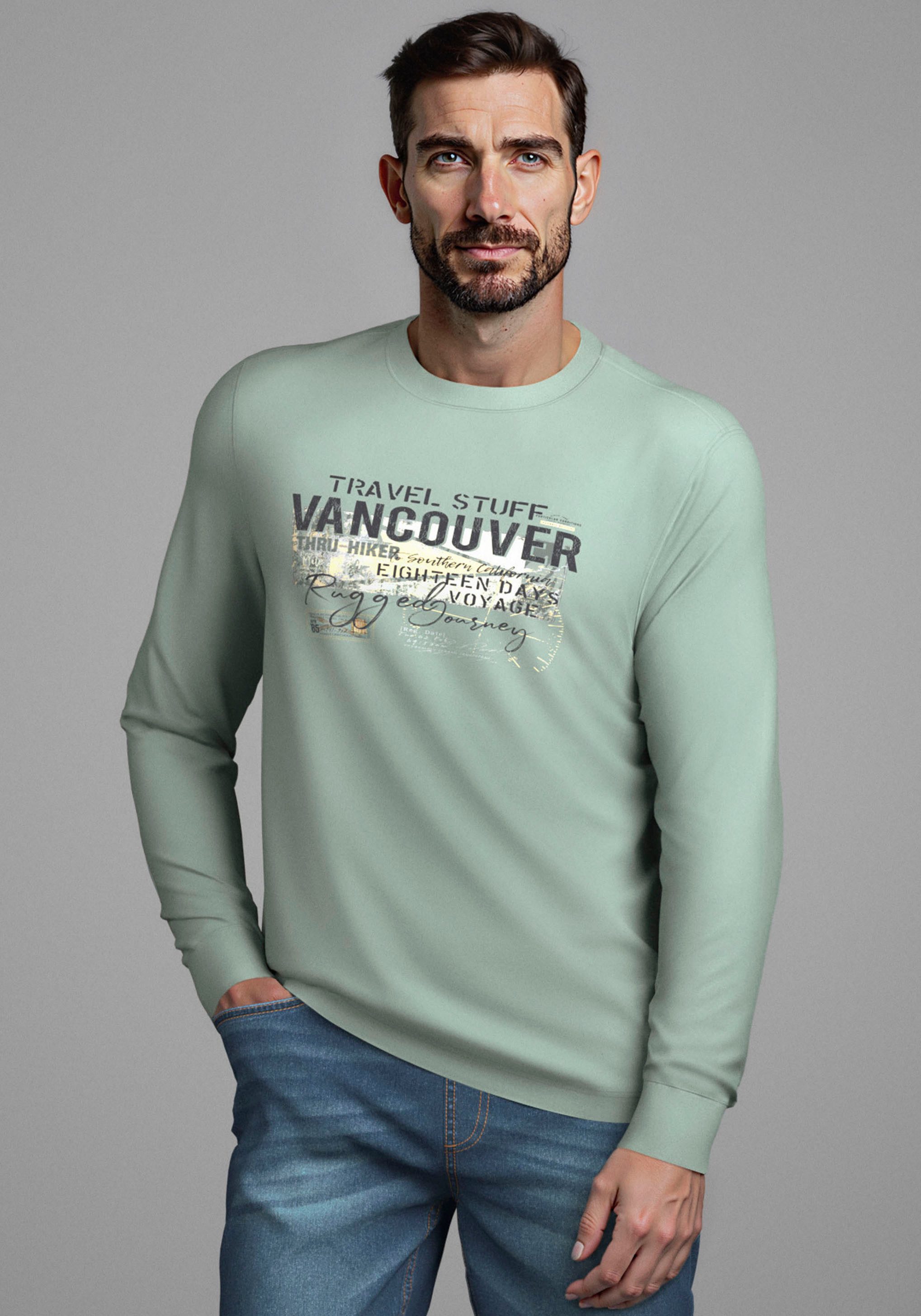 Man's World Rundhalsshirt Neue Kollektion! mit günstig online kaufen