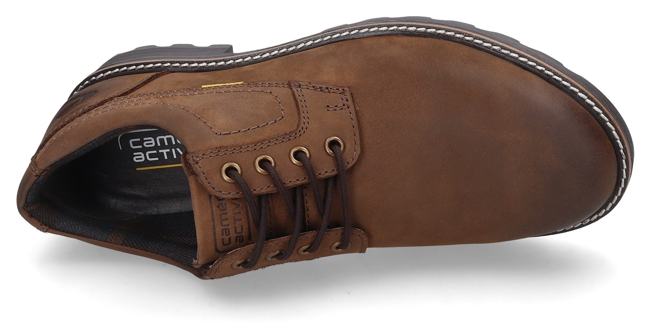 camel active Schnürschuh Trachtenschuh, Freizeitschuh mit gepolsterter Innensohle