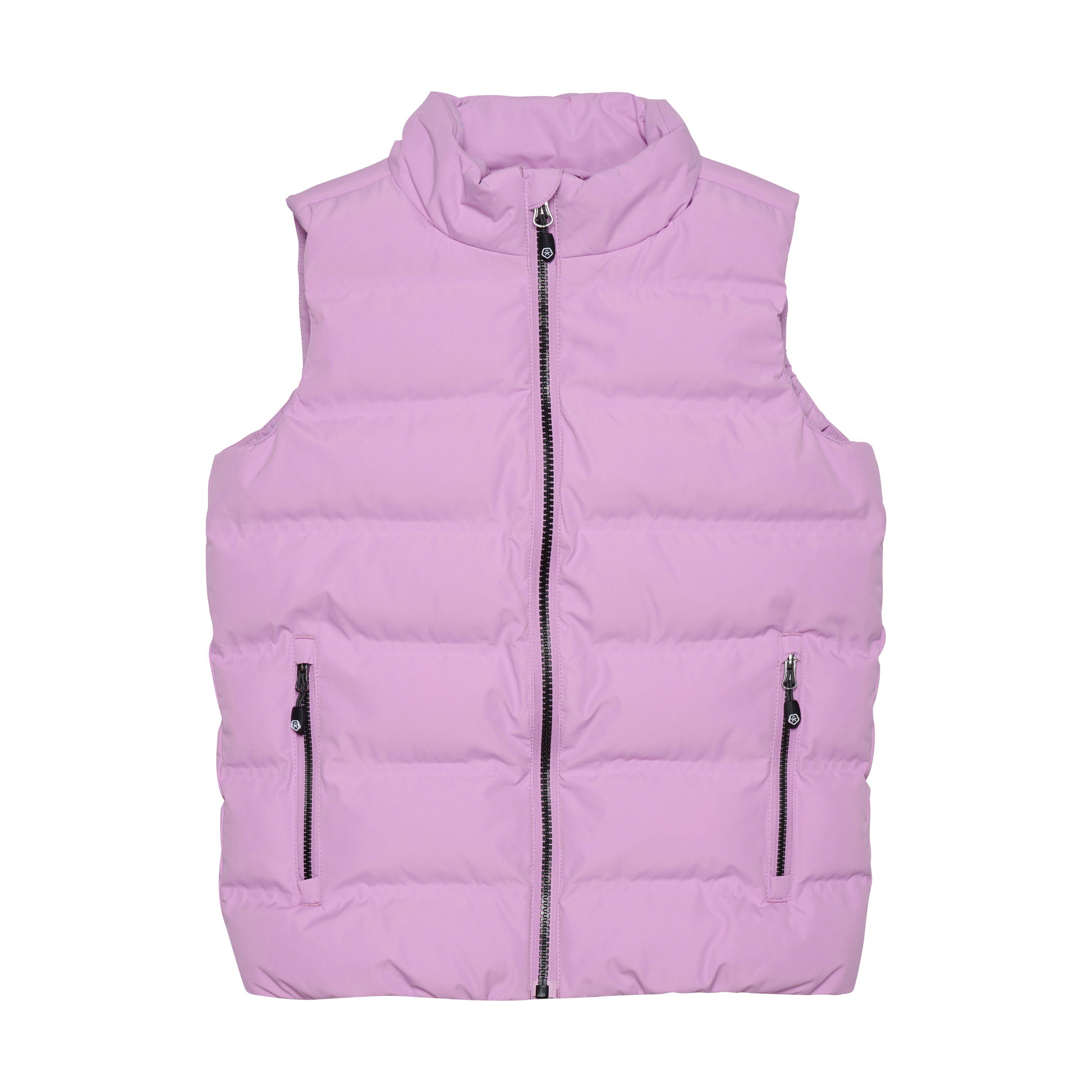 COLOR KIDS Steppweste COWaist Coat Quilt - 741135 Weste mit Reißverschlusstaschen Violet Tulle (6685)
