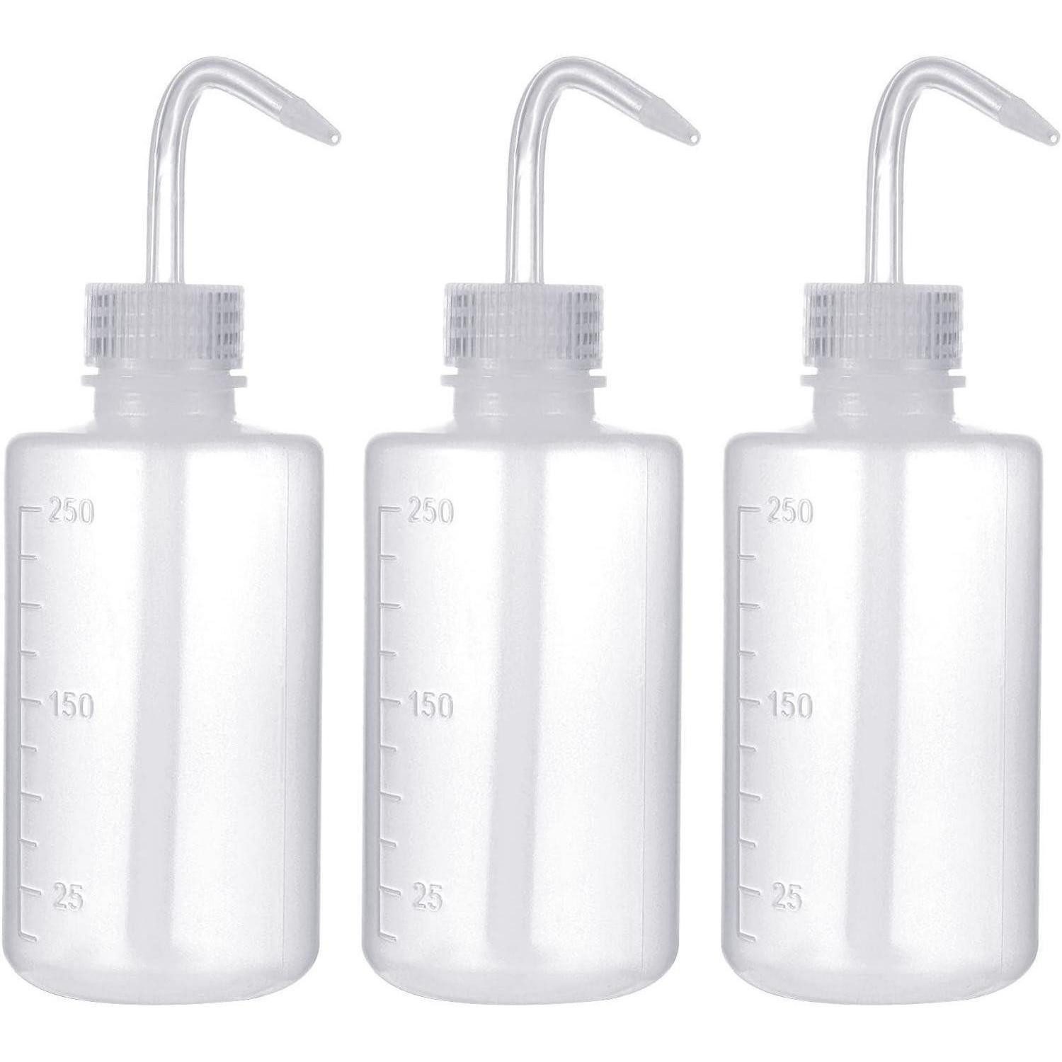 Sprühflasche Spritzflasche 3 Stück Laborflasche Sprühflasche Kunststoff 250 ml