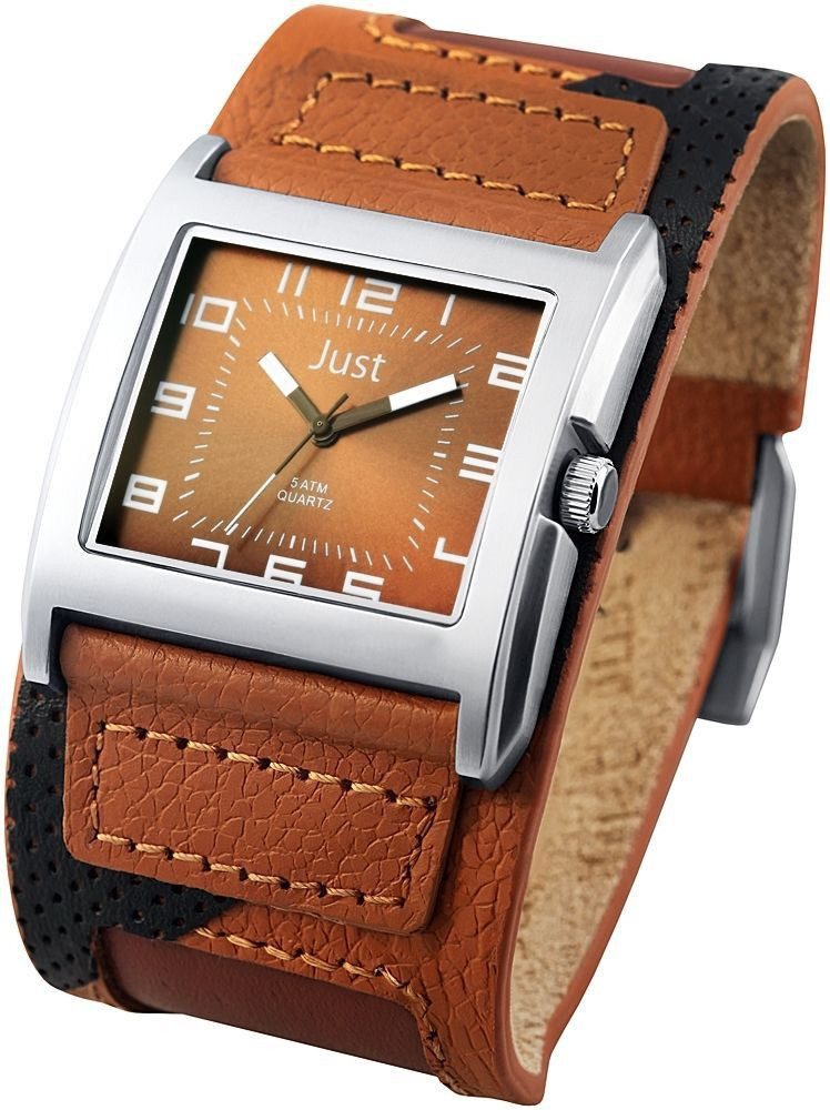 JUST WATCH Quarzuhr silberfarbig, 5 ATM