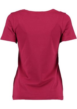 OS-Trachten Trachtenshirt Uginoy Kurzarm T-Shirt mit Strass-Hirsch auf der Brust