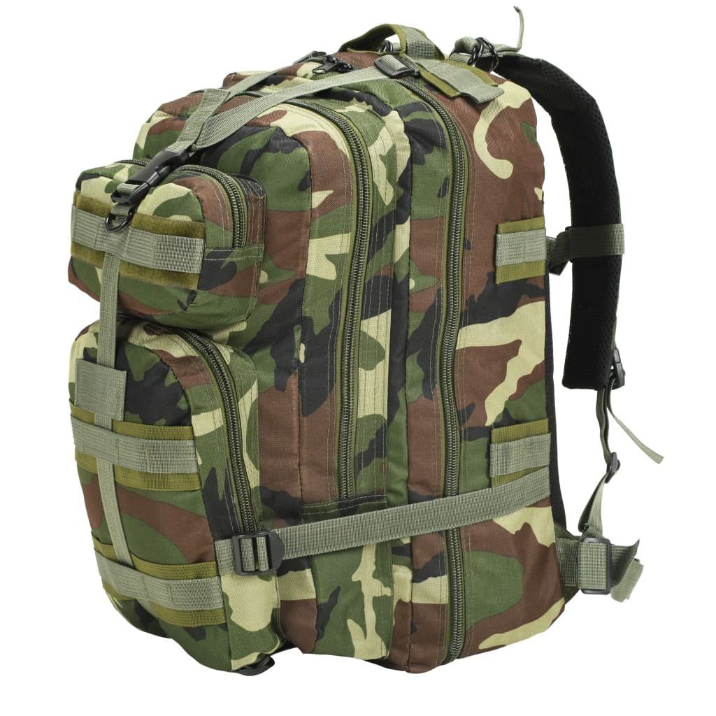 vidaXL Rucksack Rucksack 50 Armee-Stil Camouflage L