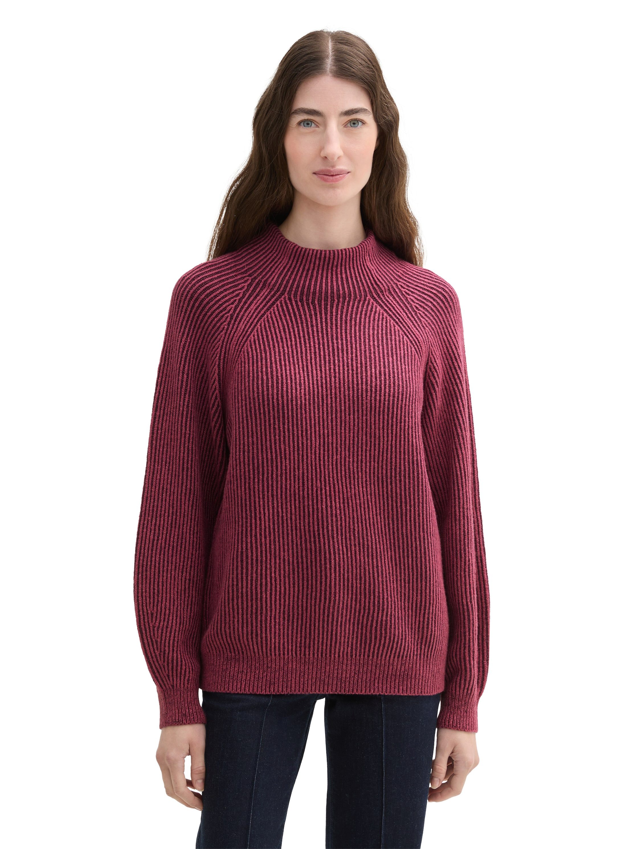 Stehkragenpullover