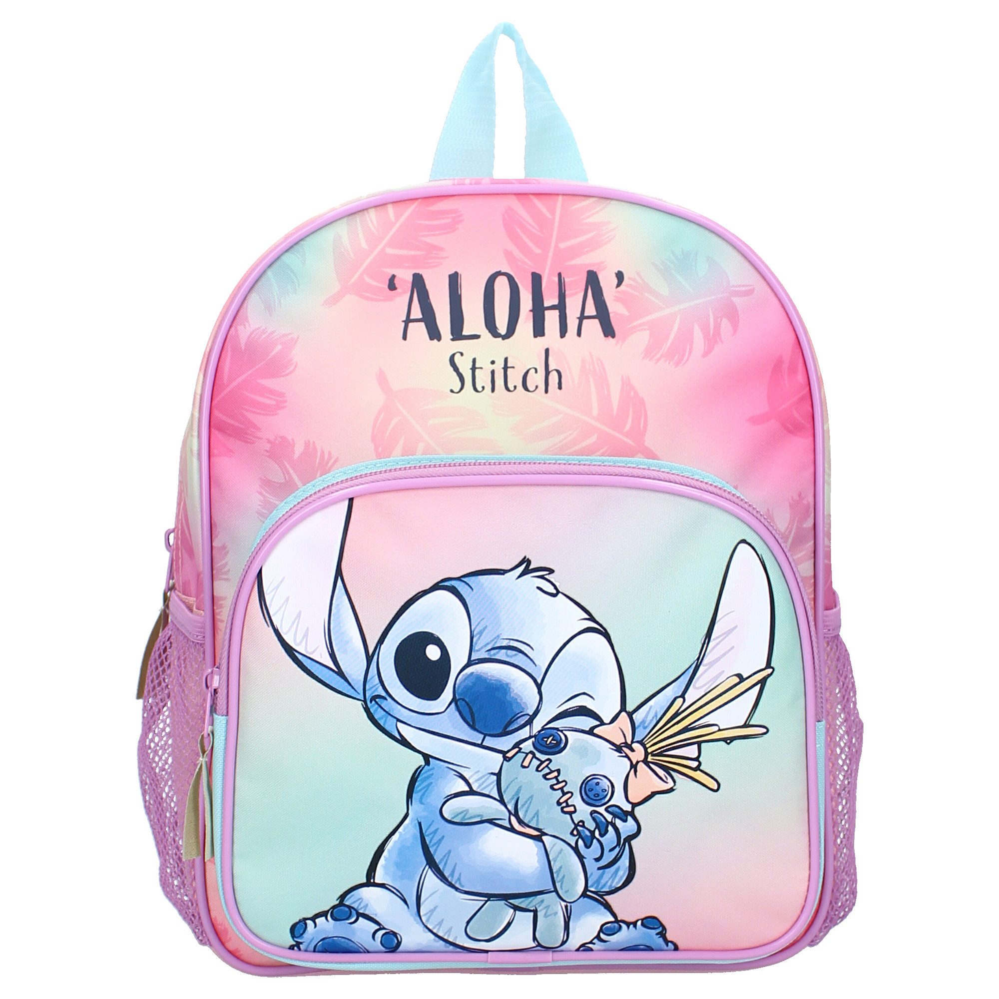 Vadobag Kinderrucksack Disney Stitch Wild Energy – Galaxy Ranzen für Schule & Freizeit